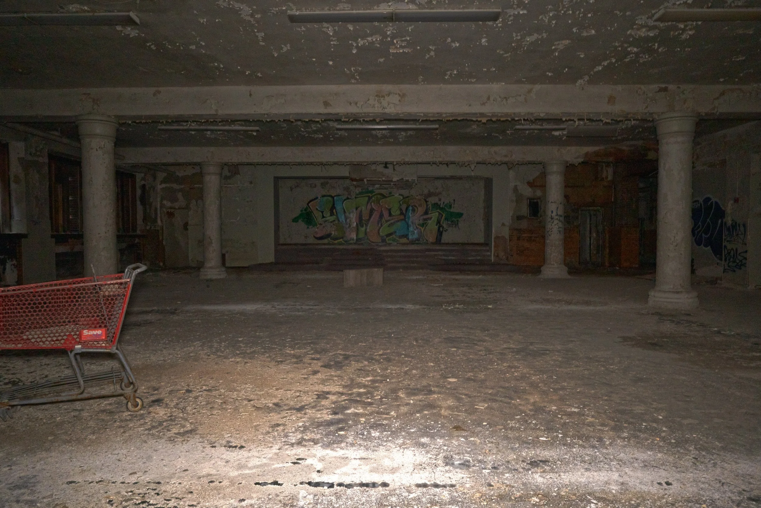 Auditorium on the 1st floor while not fancy its Gym counterpart makes up for it  