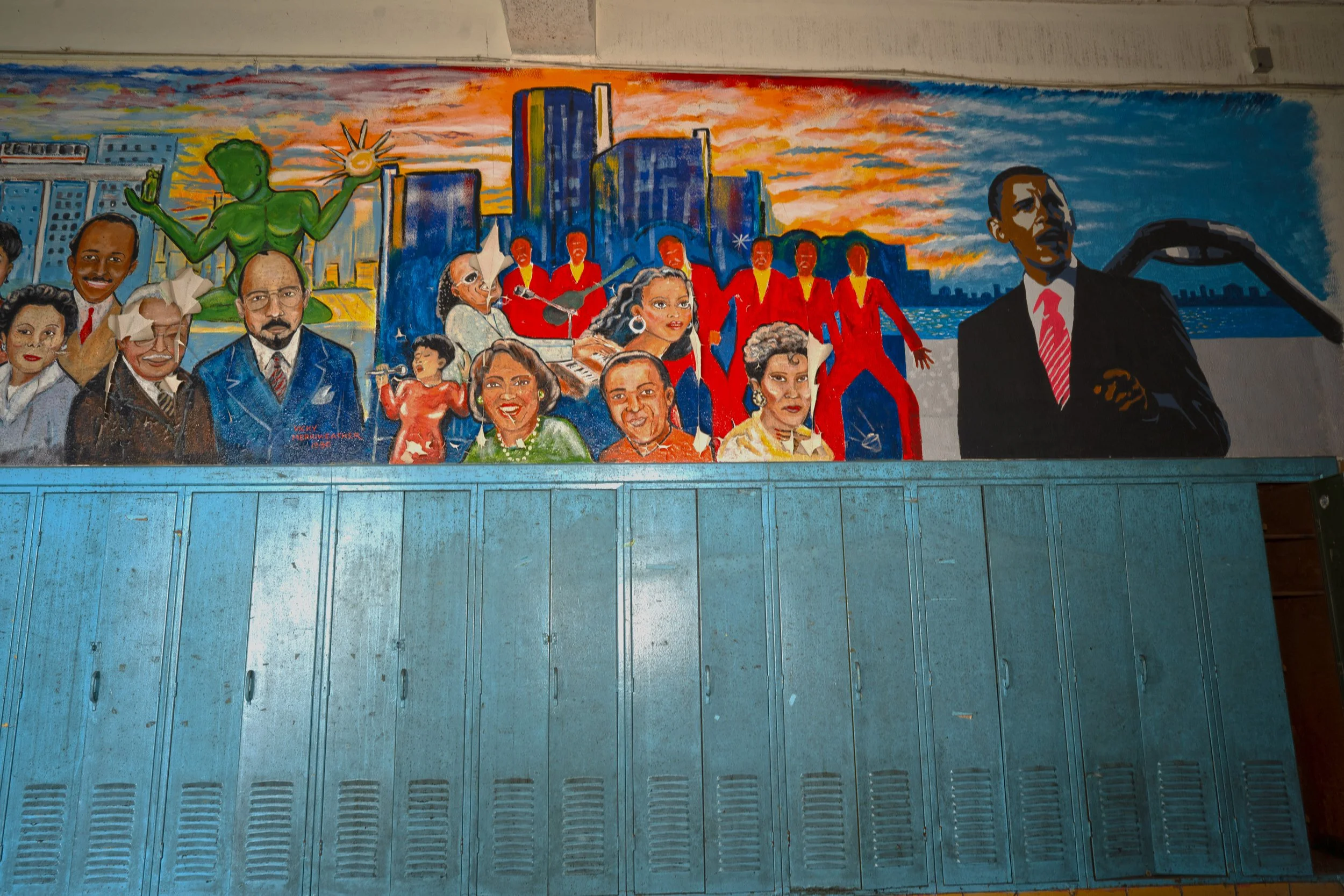 Murals on the 1st floor shot 8