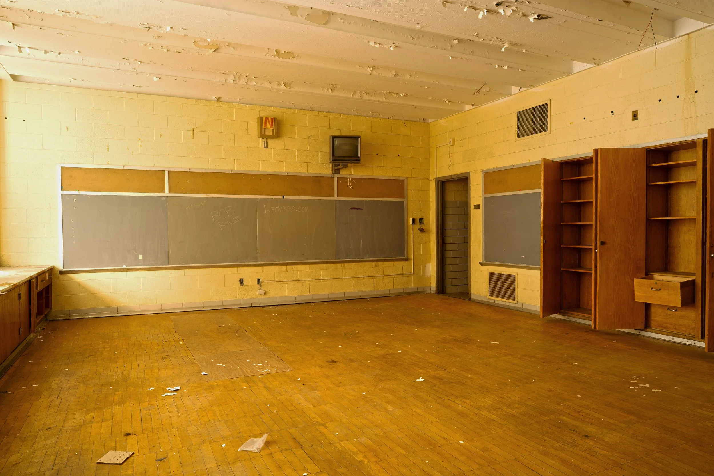 Classroom in 1955 wing 