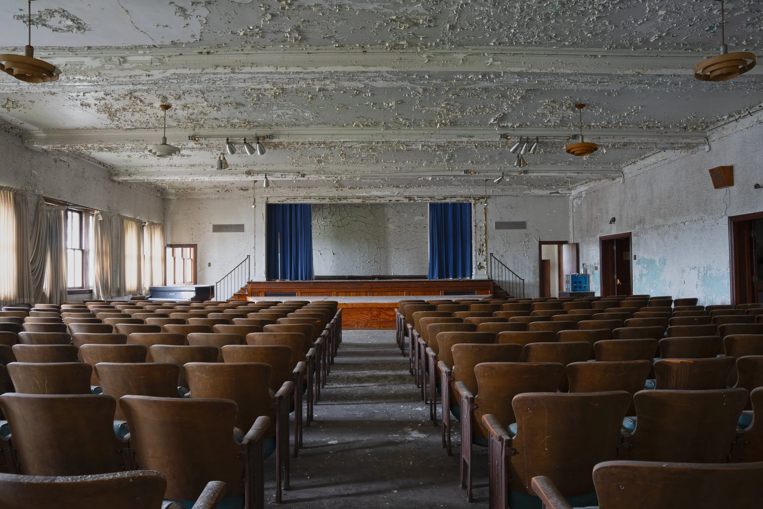 The 250 seat auditorium 