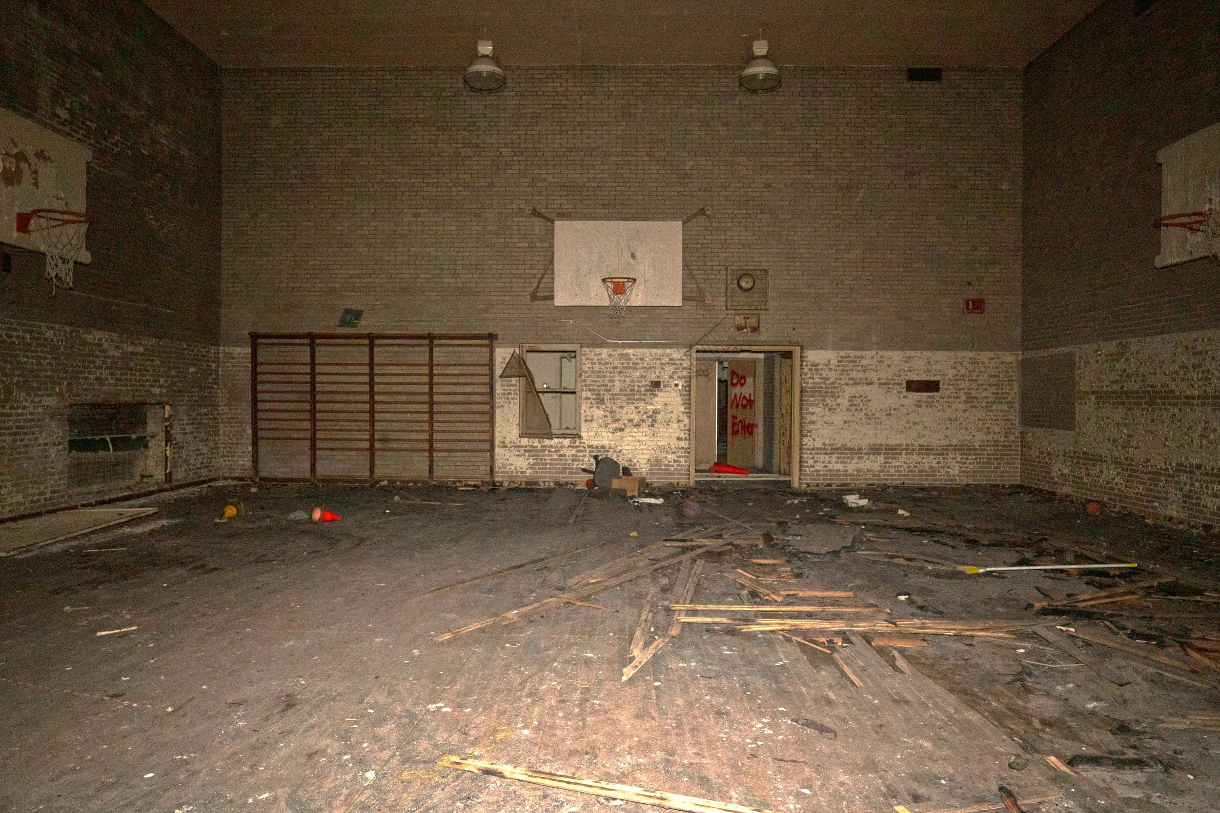1 of the 2 gymnasiums in Audubon  