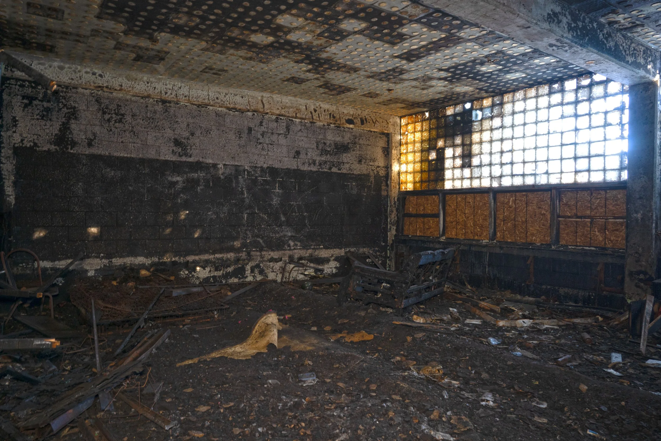 A classroom in Larned