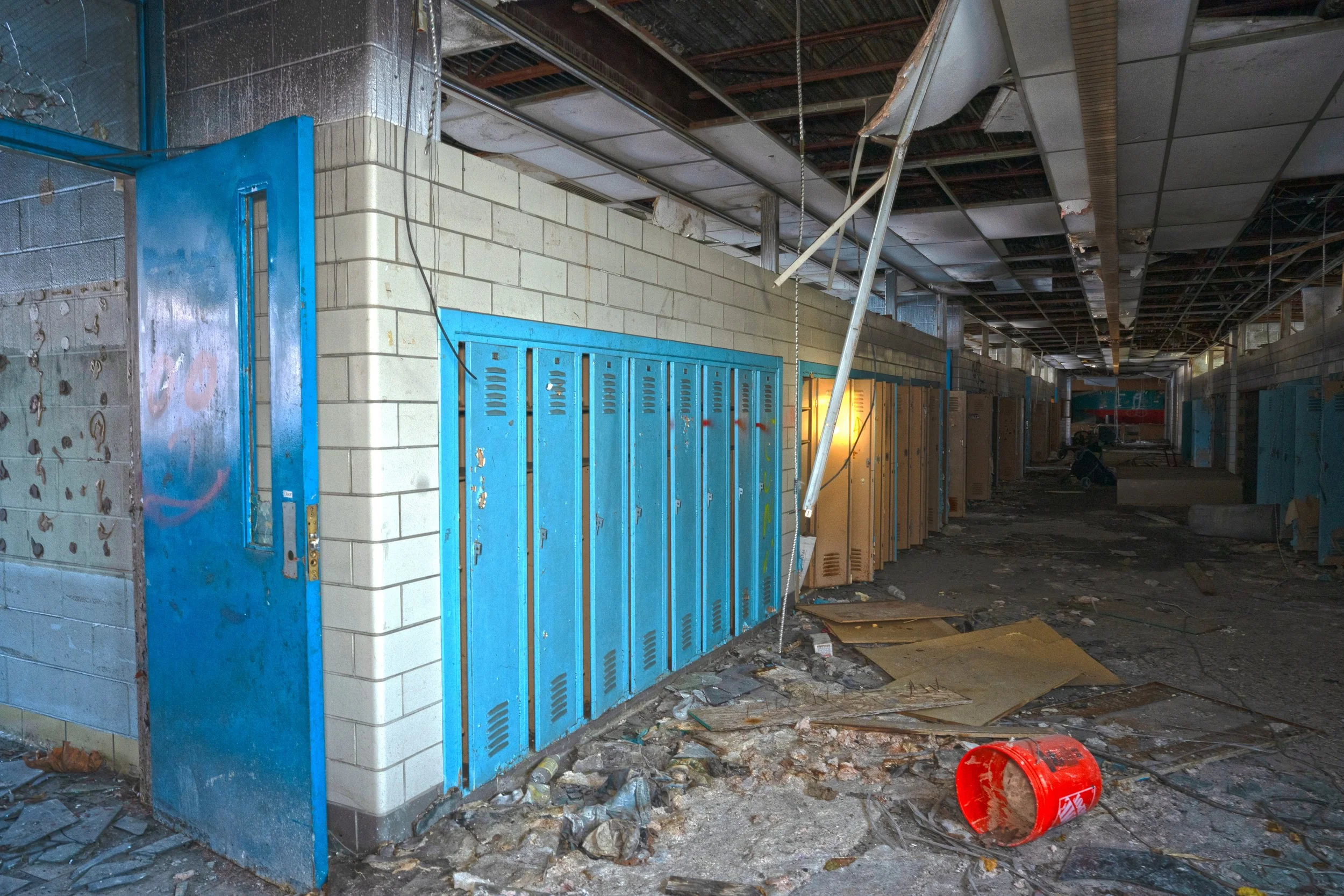 Hallway of Yost shot 2