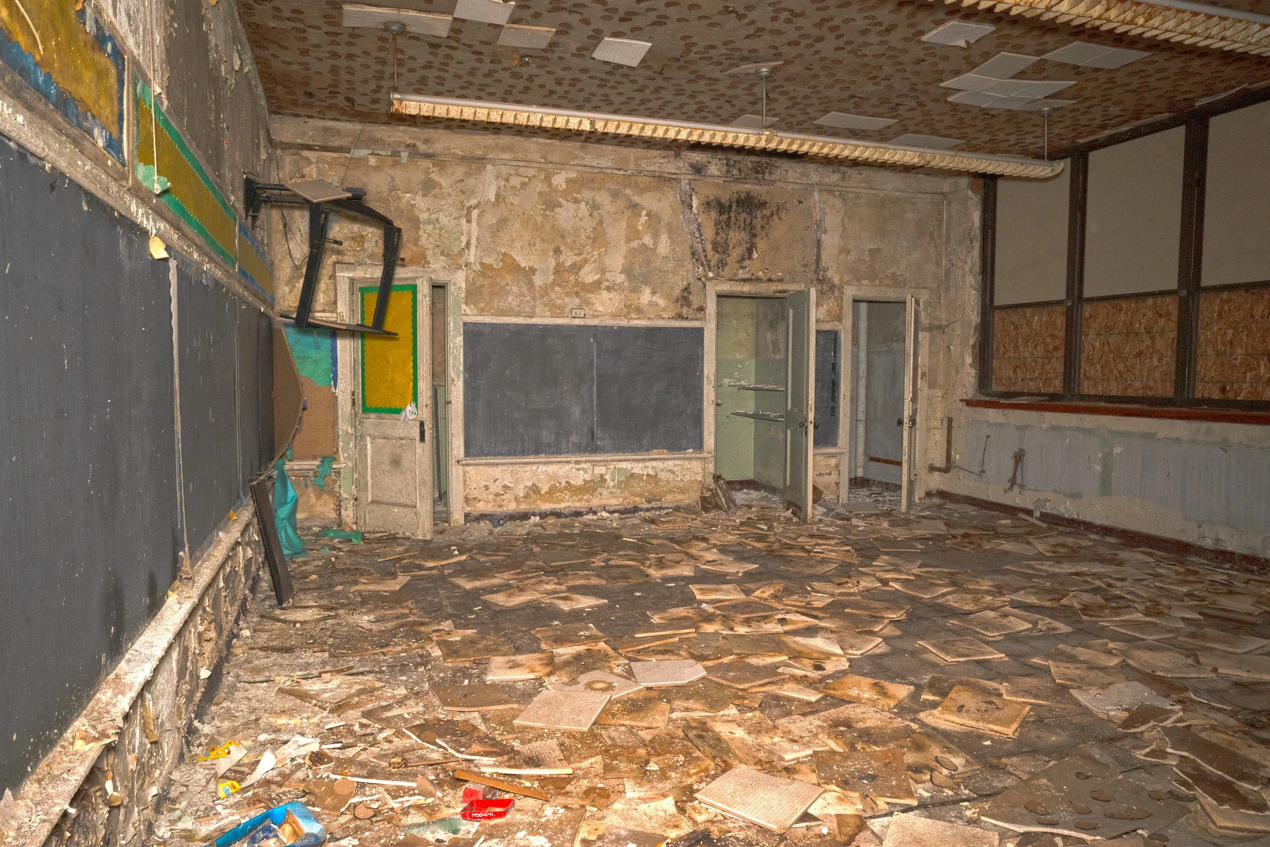 A 2nd floor classroom