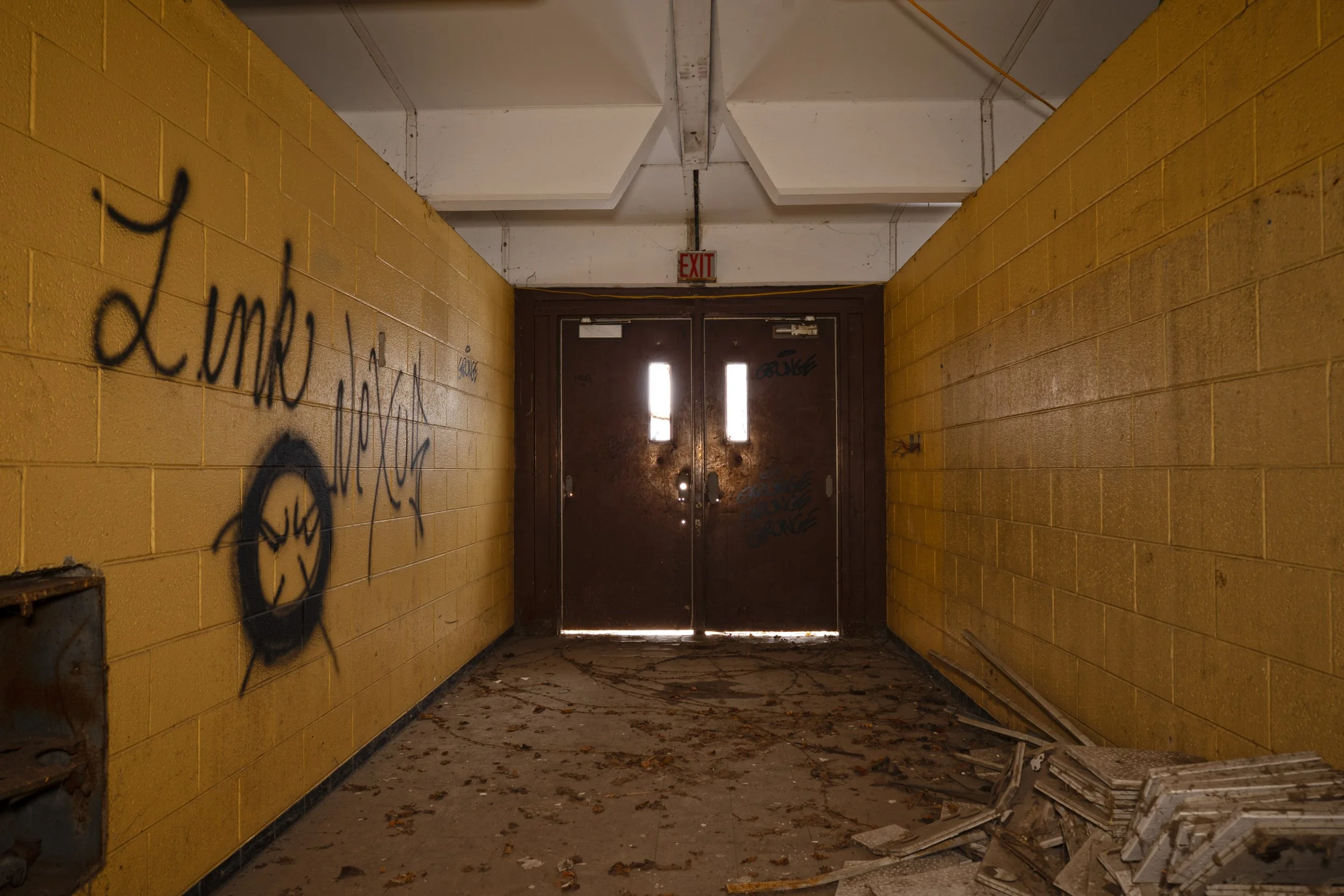 1961 addition entrance 