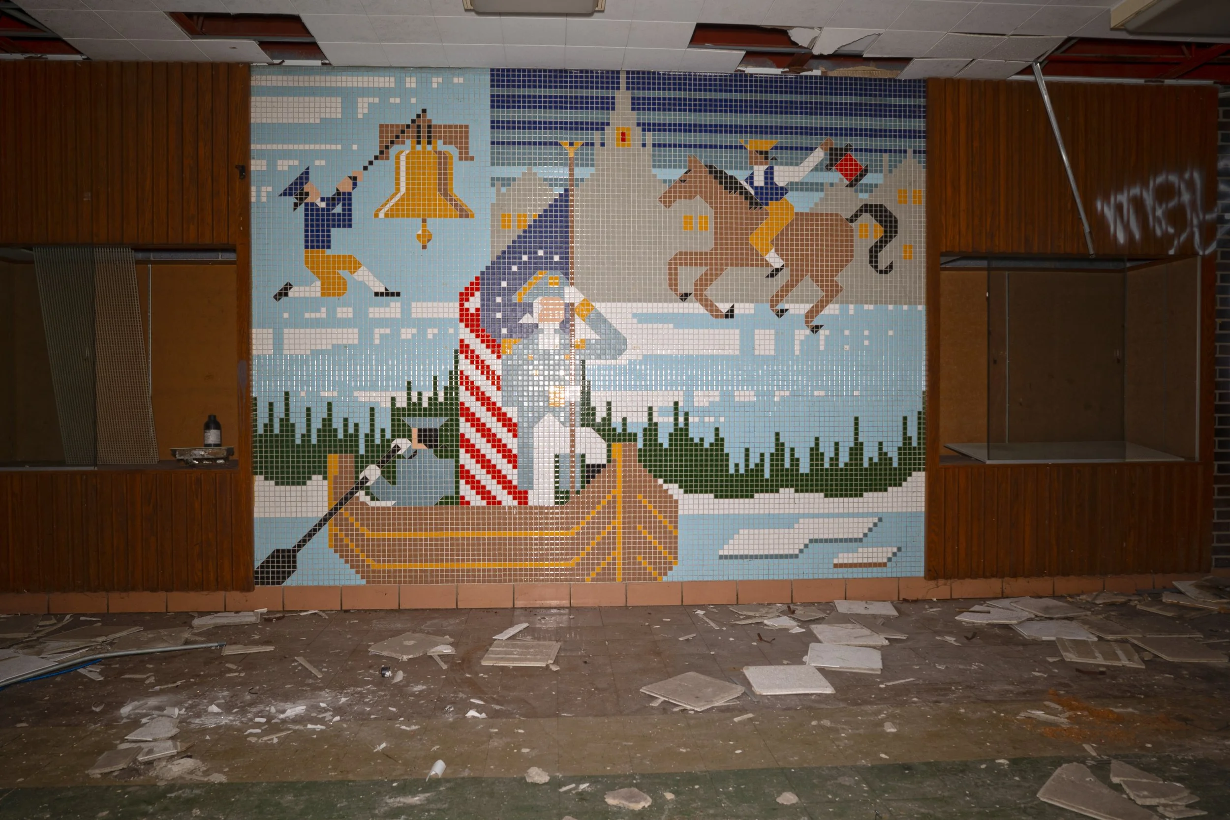 George Washington Mural shot 3