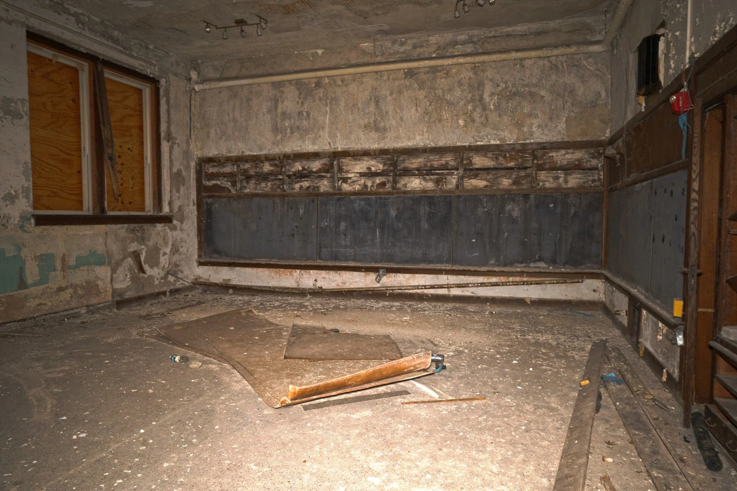 A 1st floor classroom