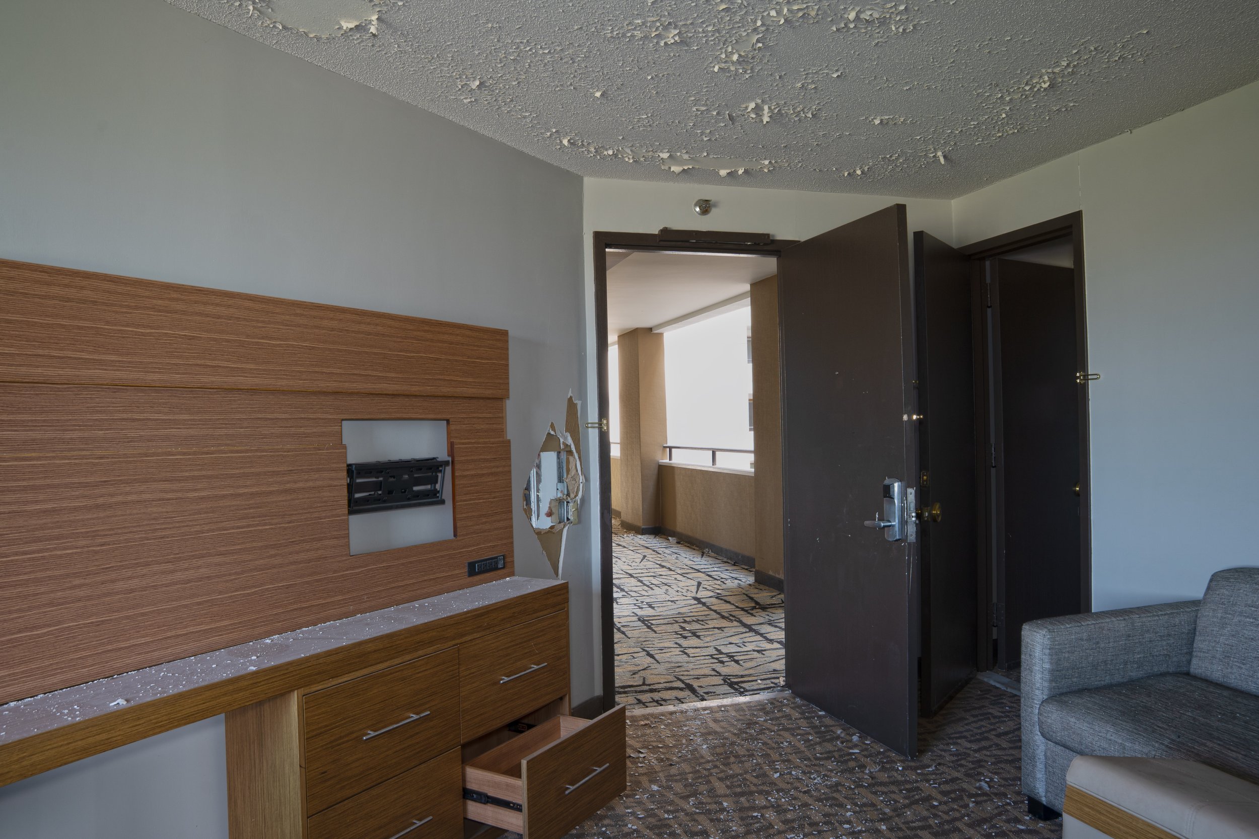 7th floor hotel room