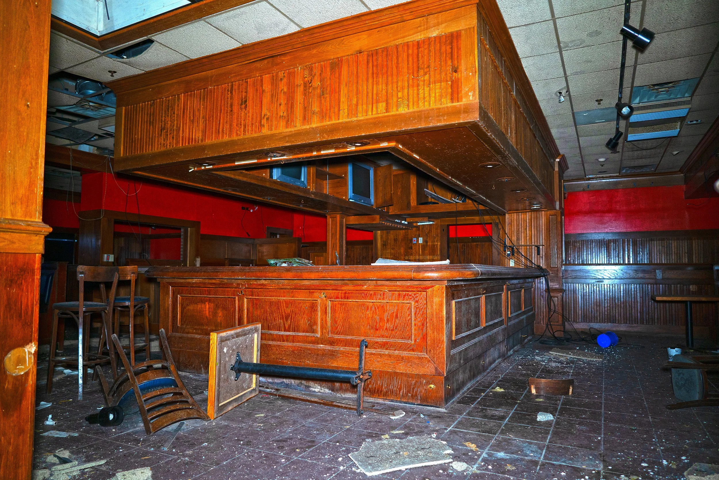 main bar area