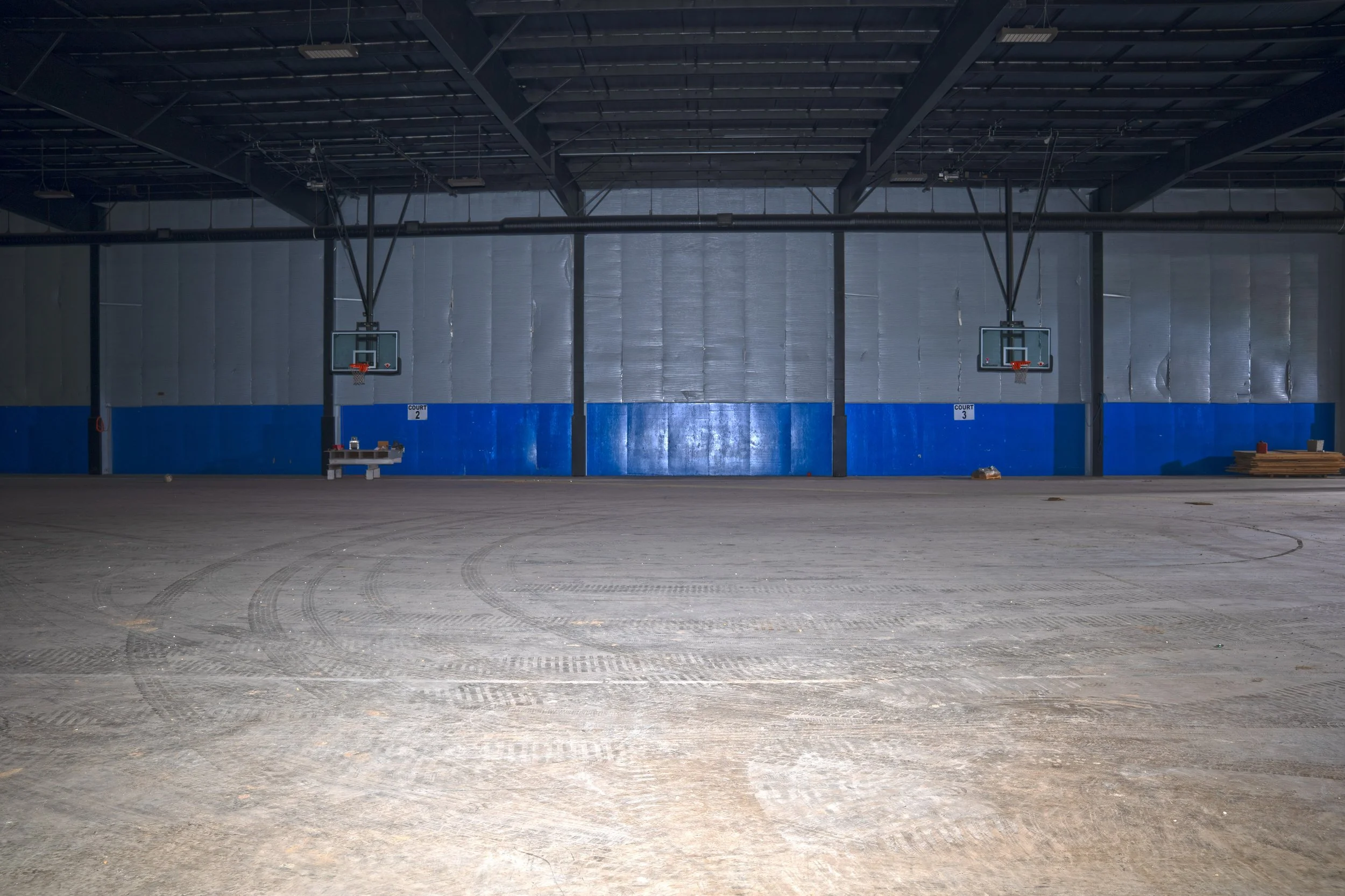 Basketball court shot 2