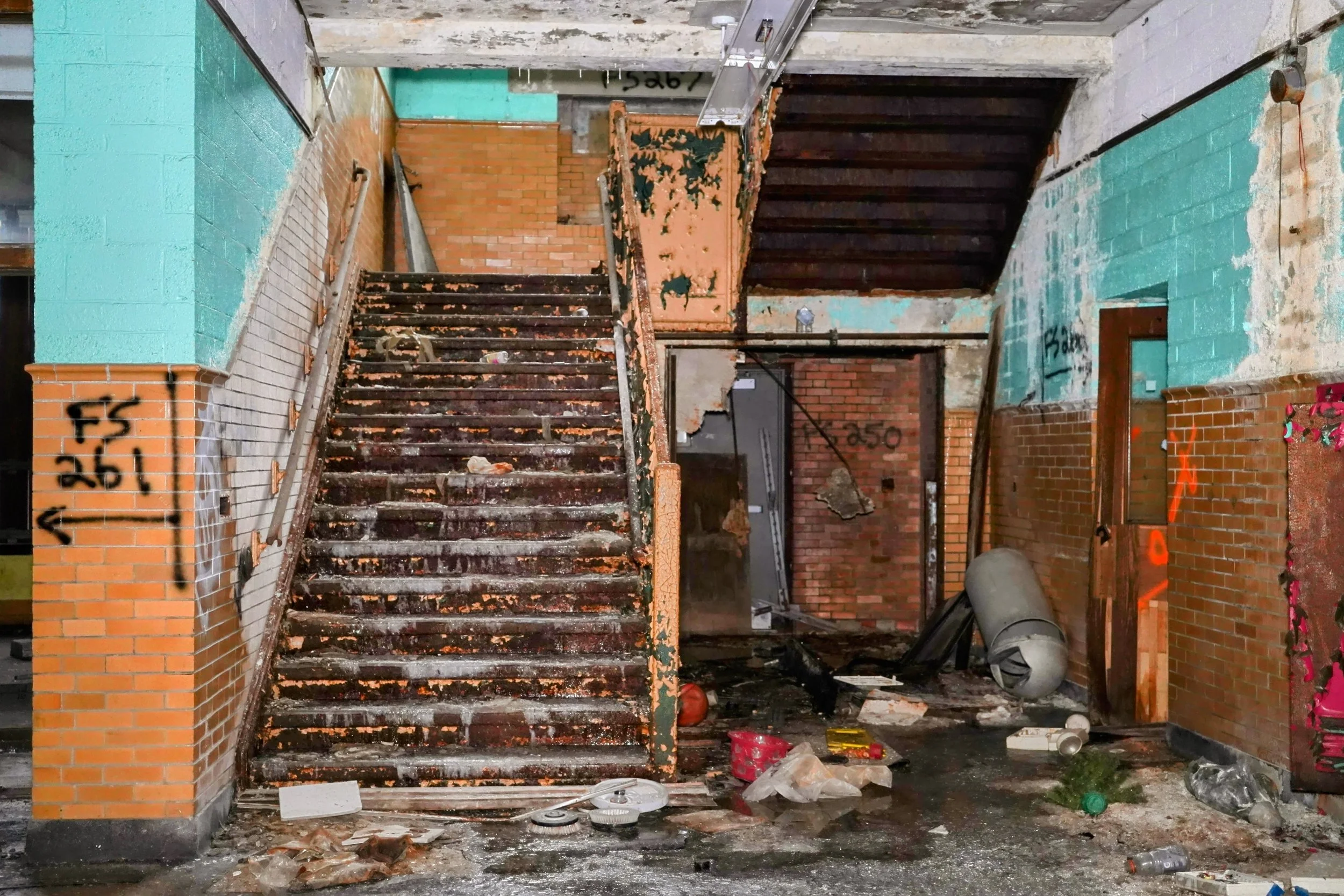 staircase left to decay 