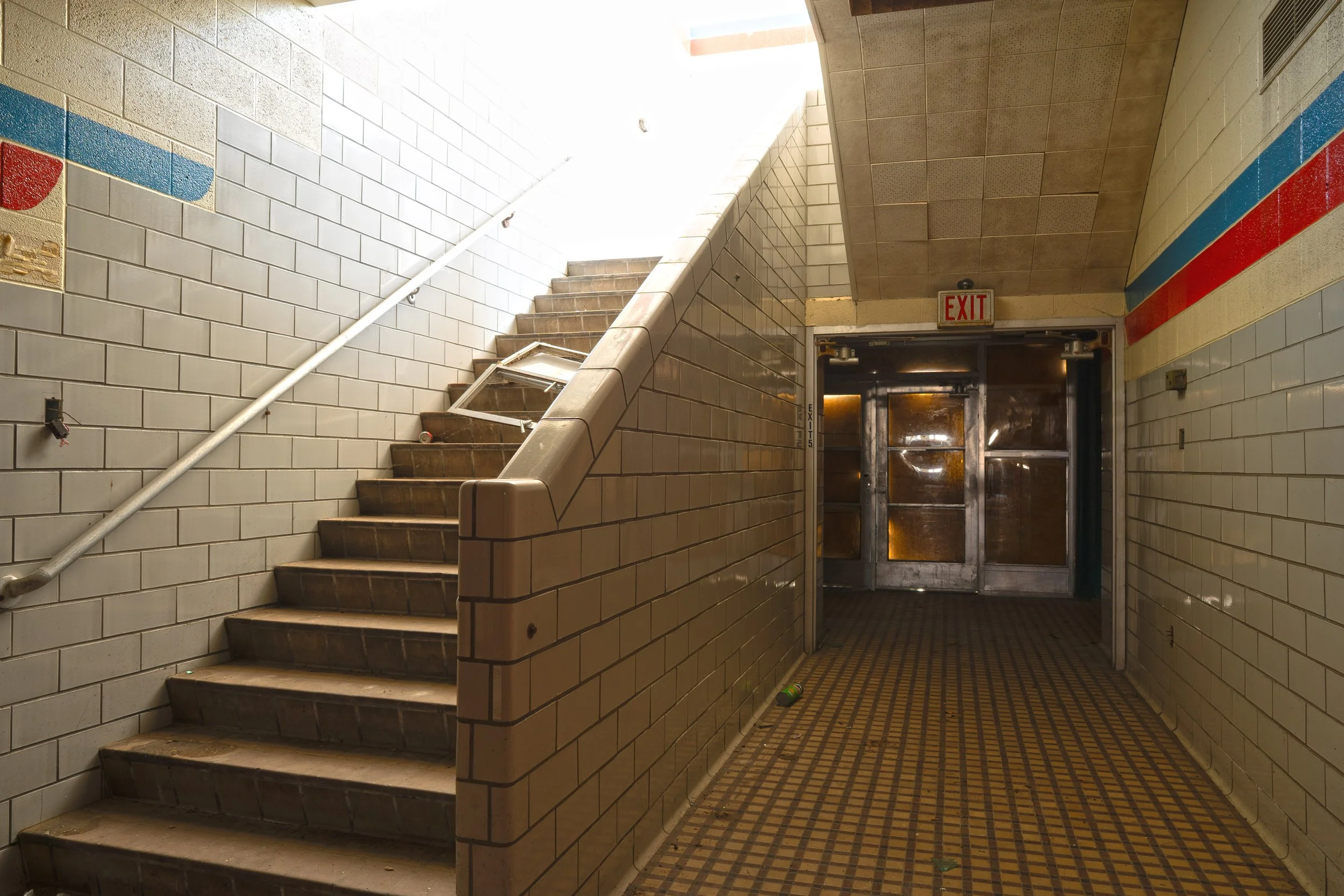 Staircase leading to 2nd floor 