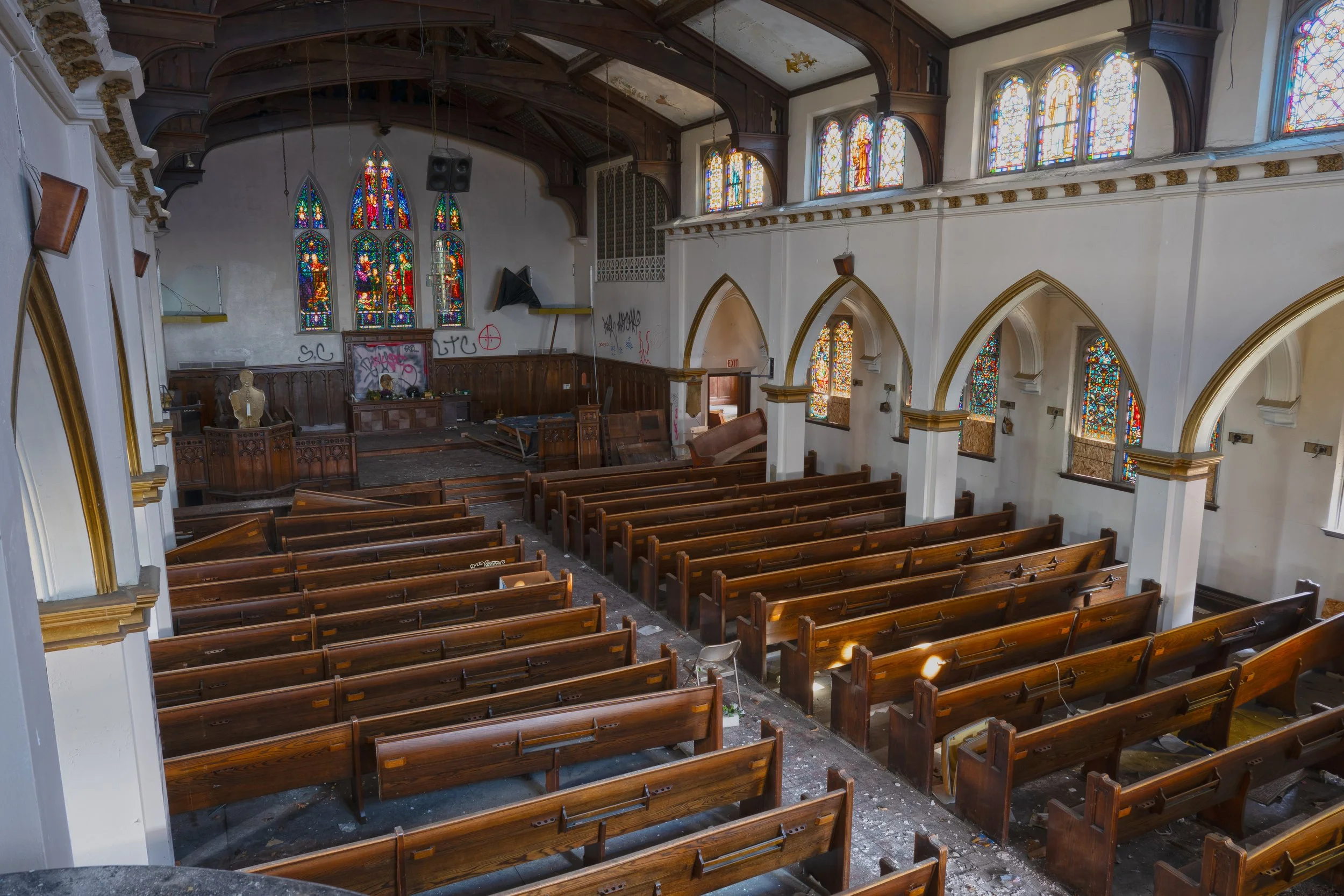 Sanctuary as seen from baclony 