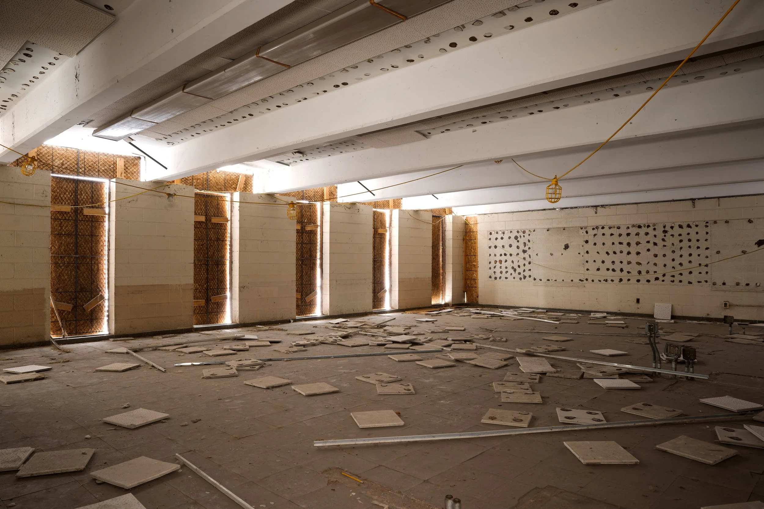 classroom in the 1961 addition 