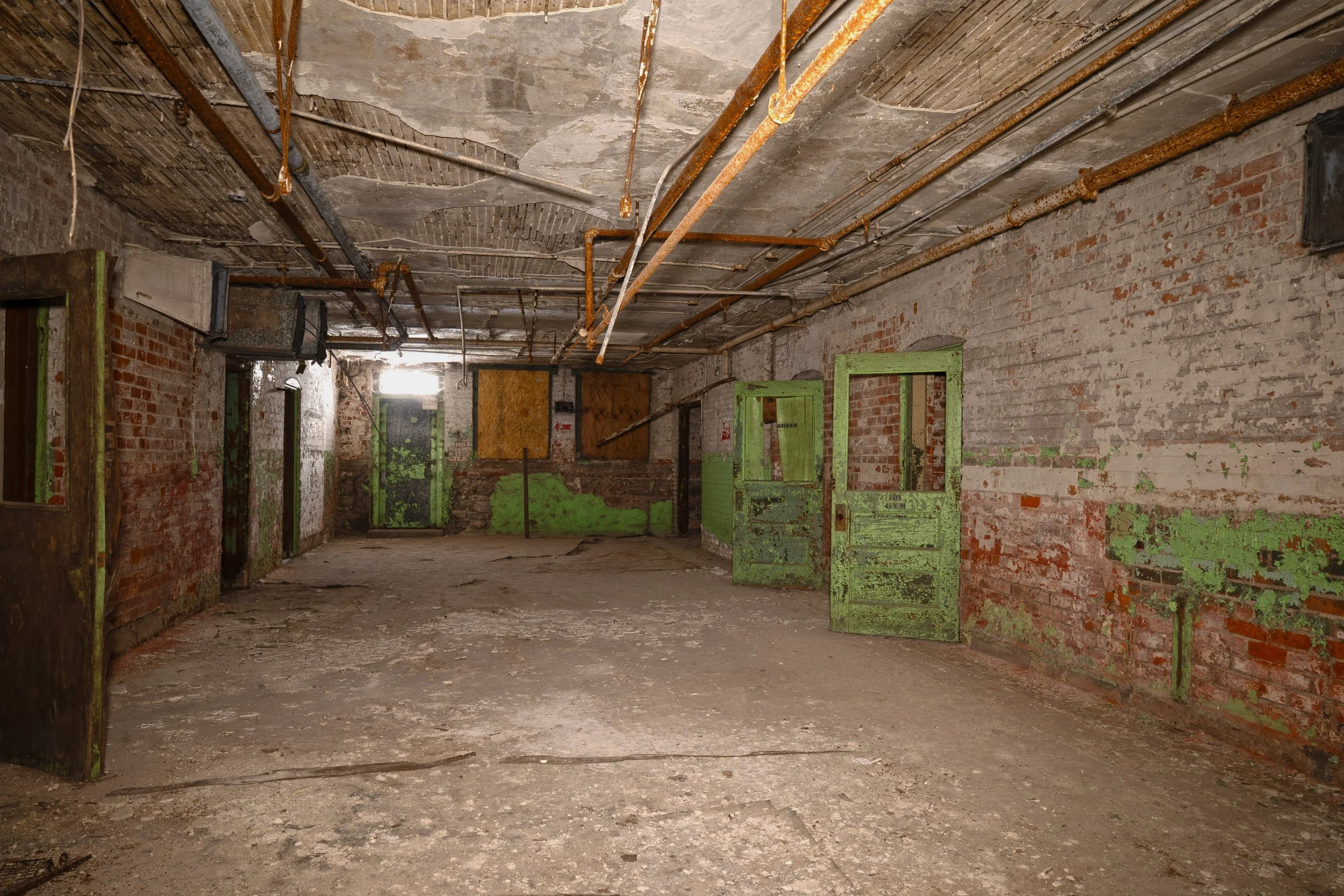 Basement corridor shot 5