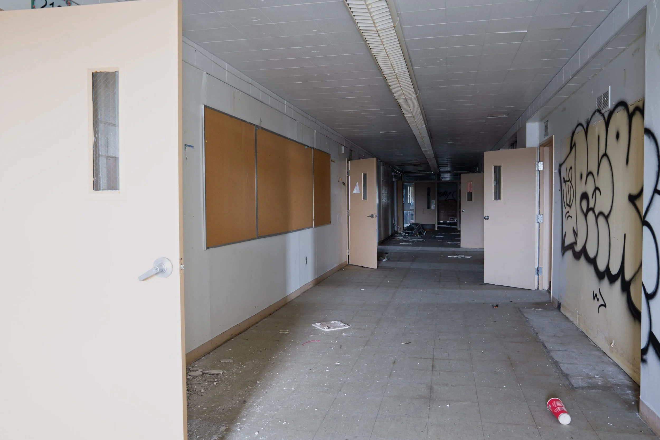 2nd floor hallway in upper L shaped section