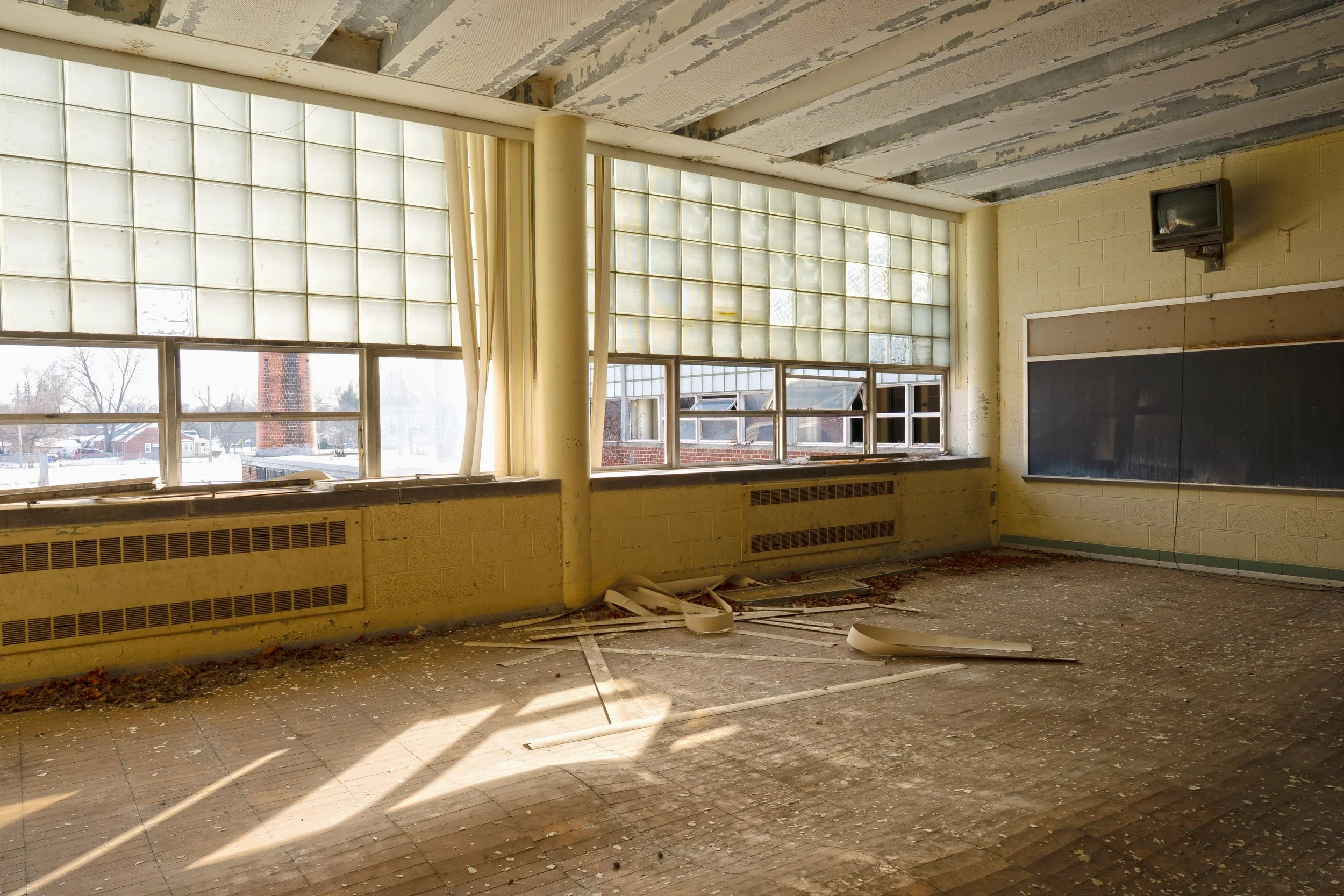 2nd floor classroom in 1955 wing