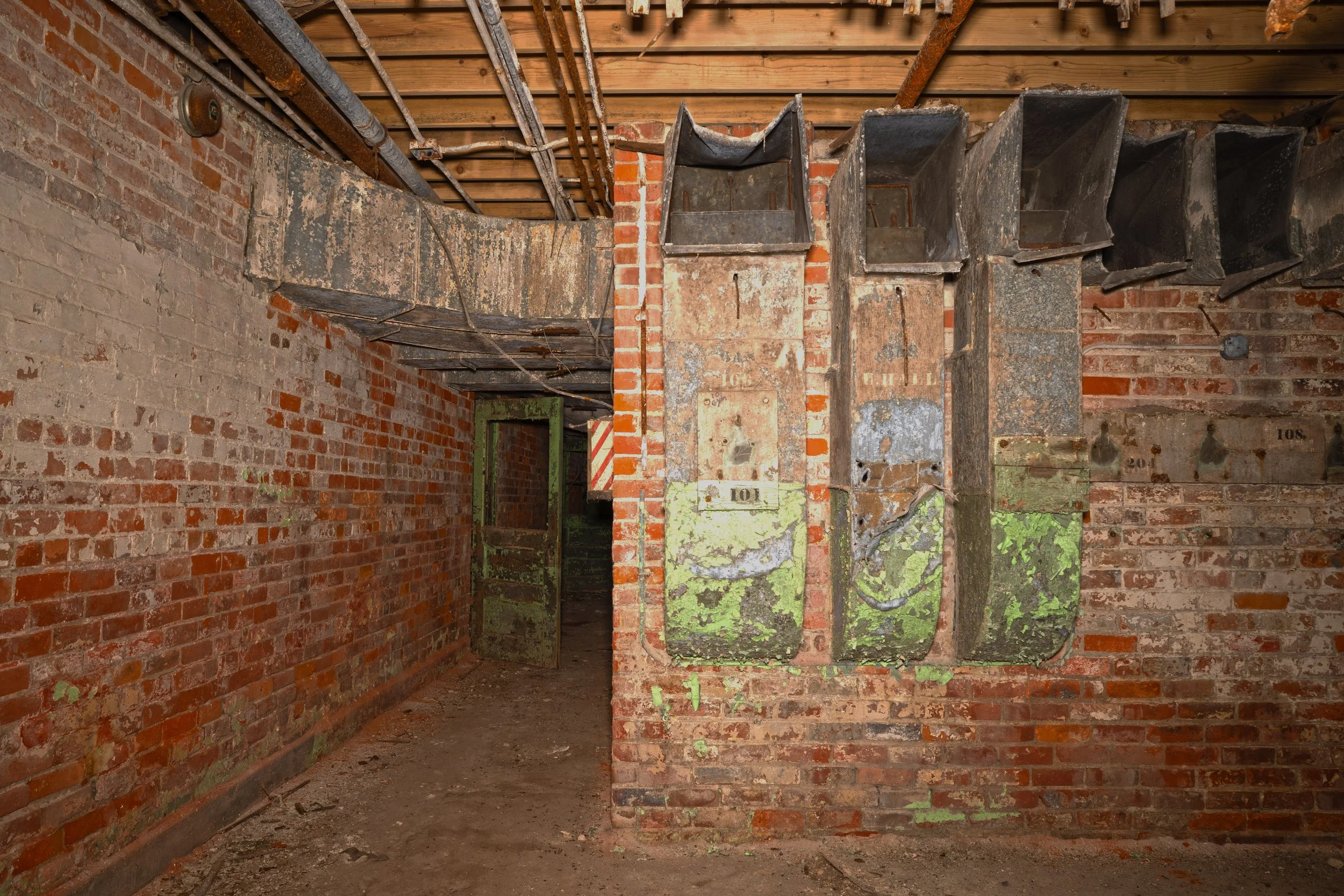 Basement corridor shot 3