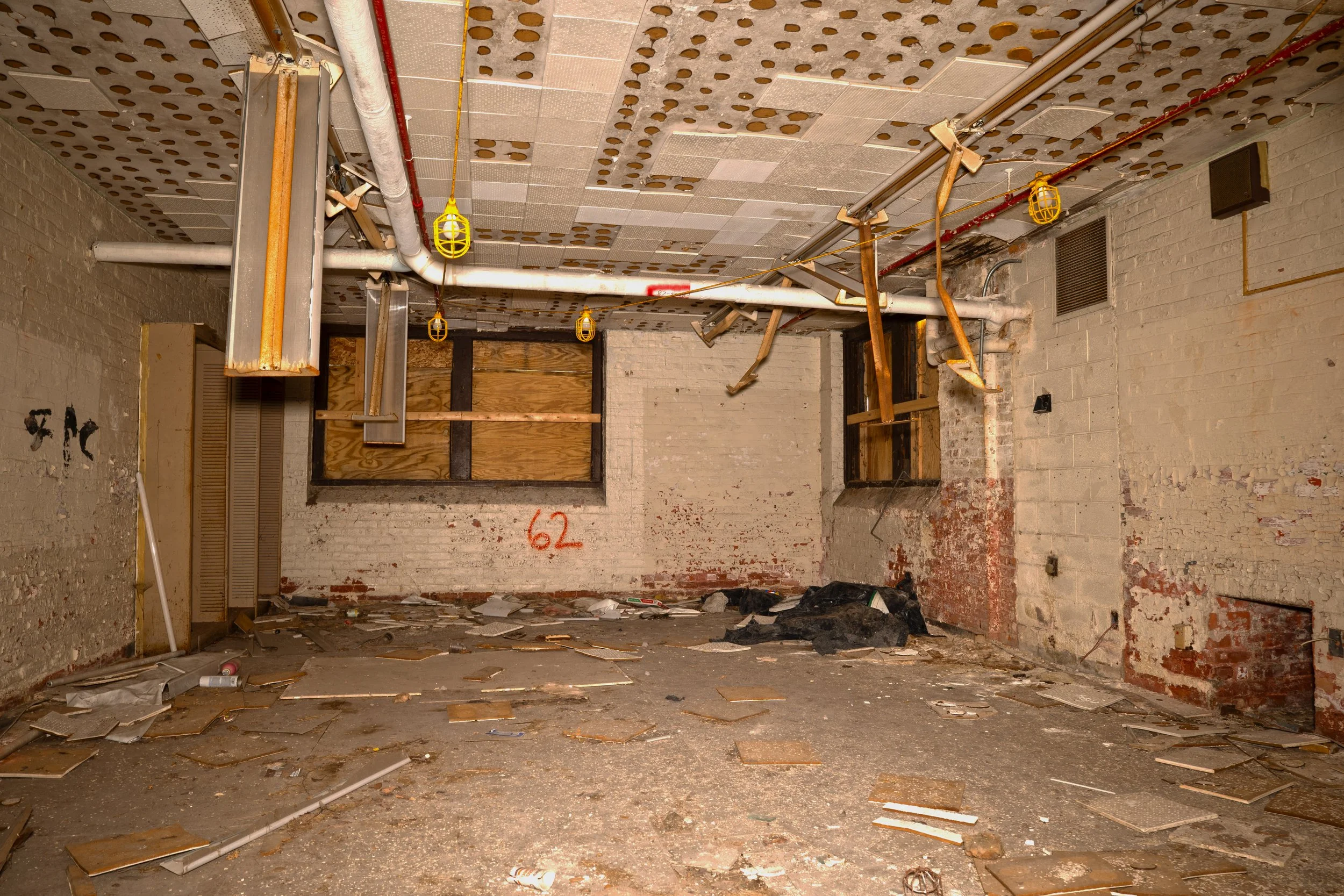 basement classroom in 1905 build 