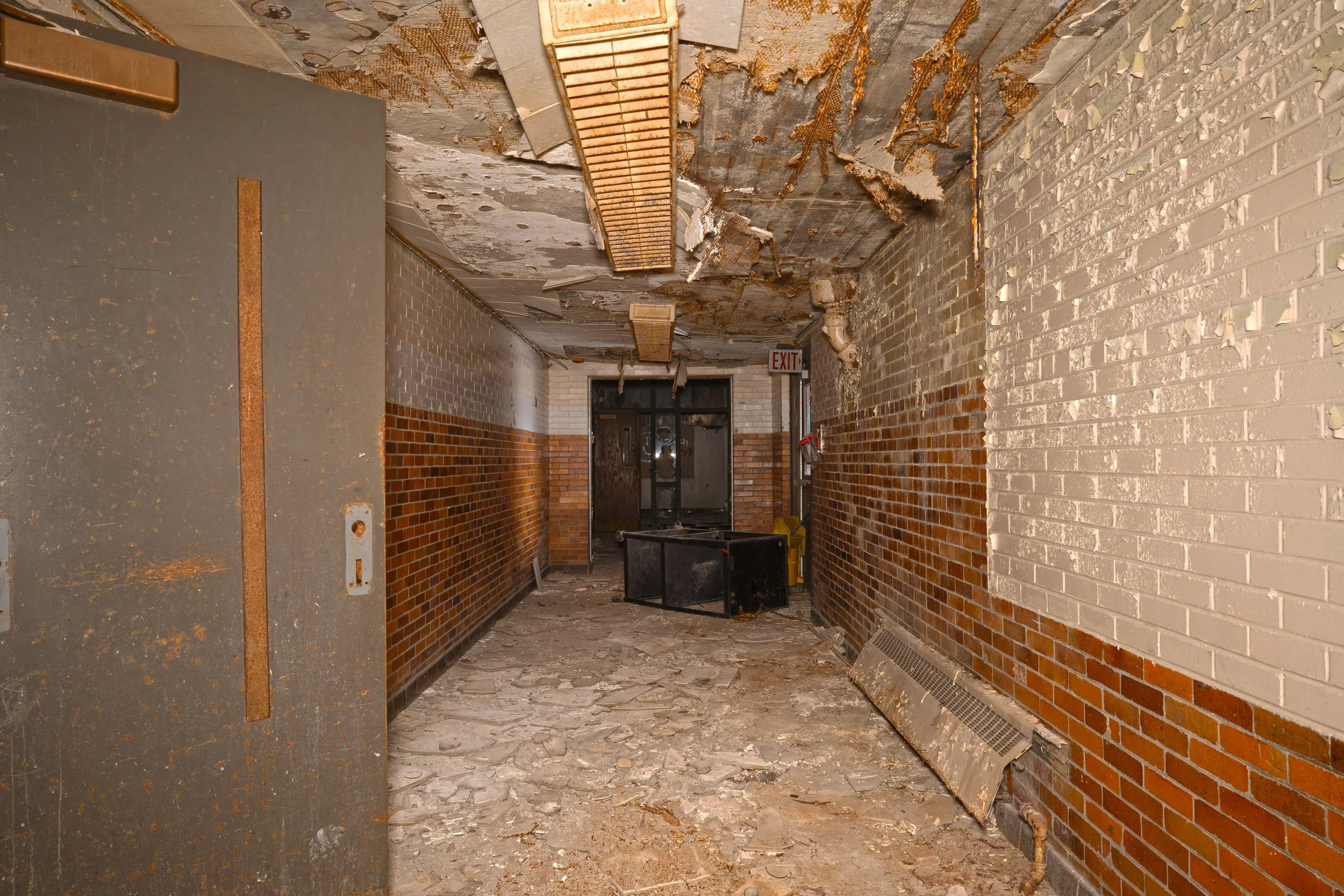 Auditorium and Gymnasium corridor 