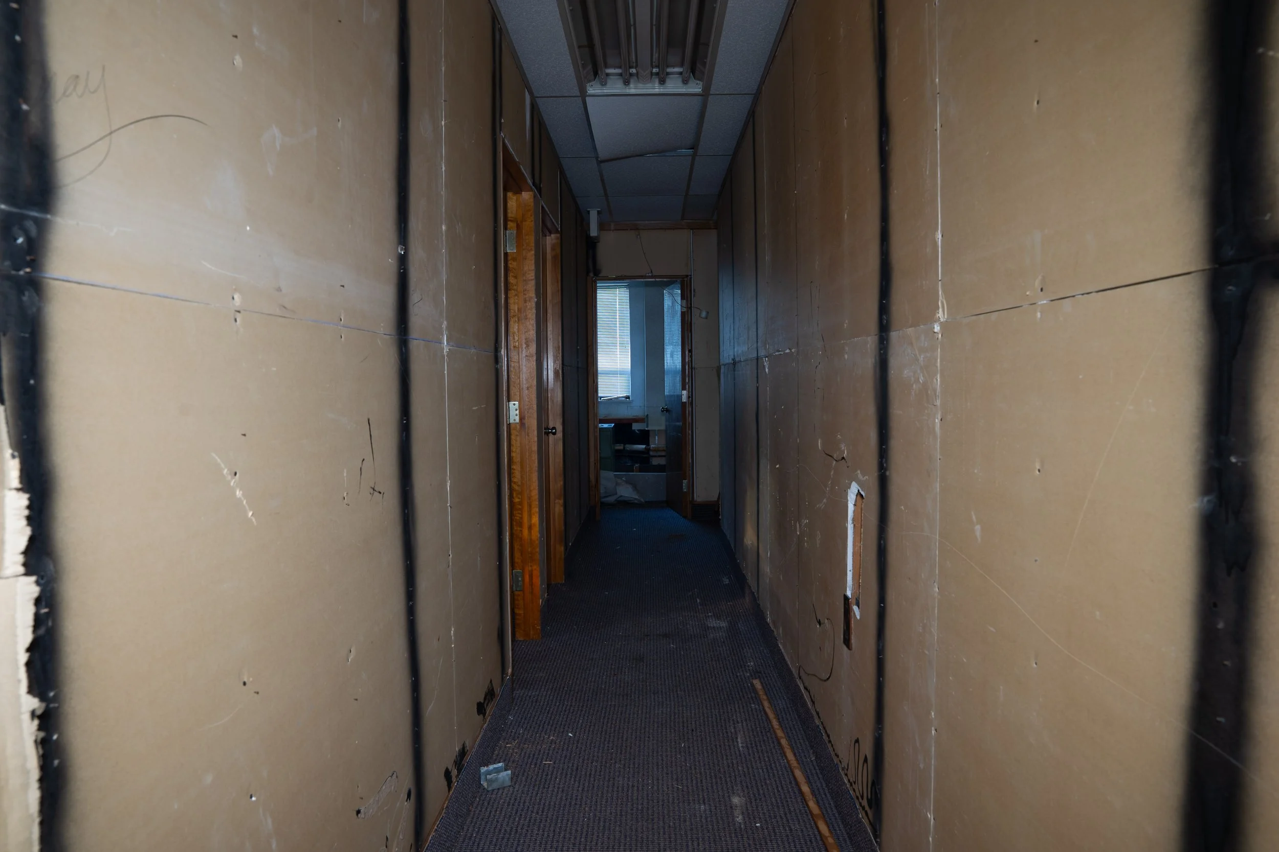 3rd floor office corridor 