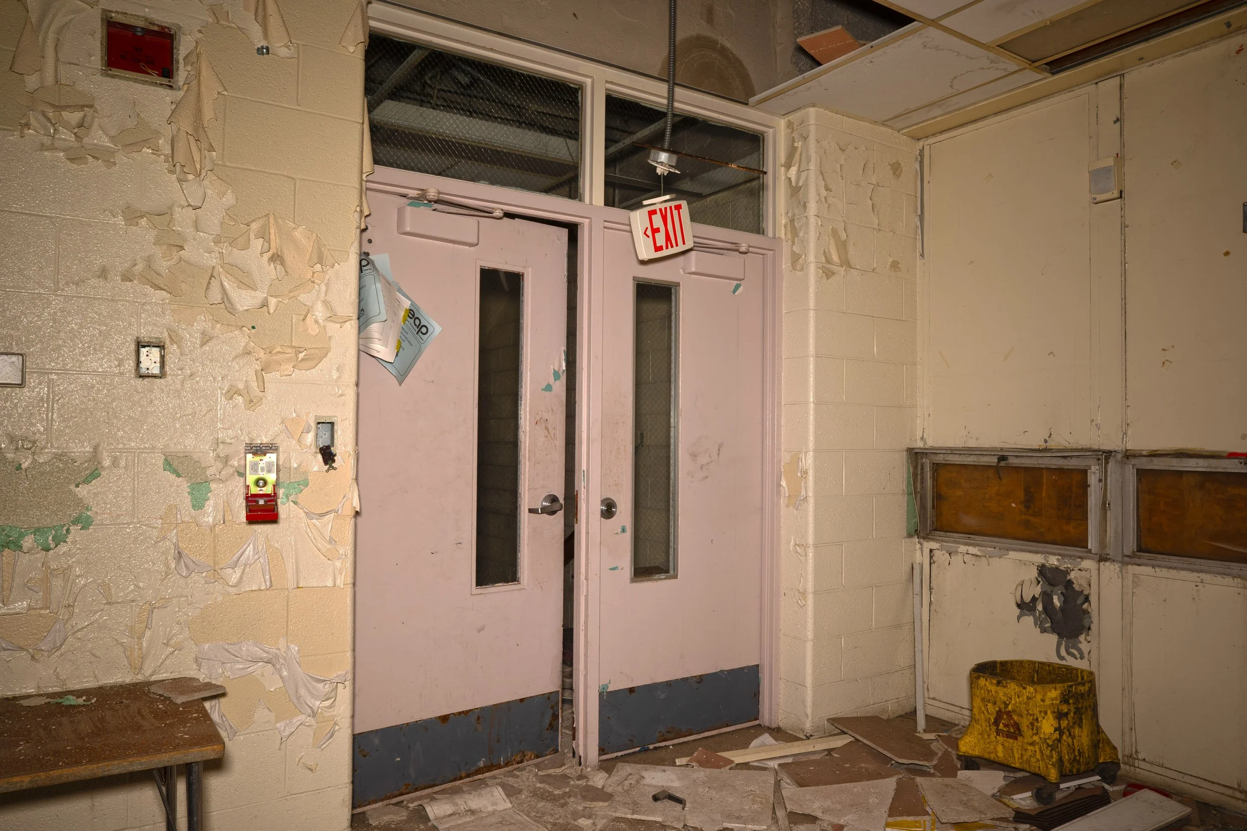 3rd floor 1969 staircase entrance