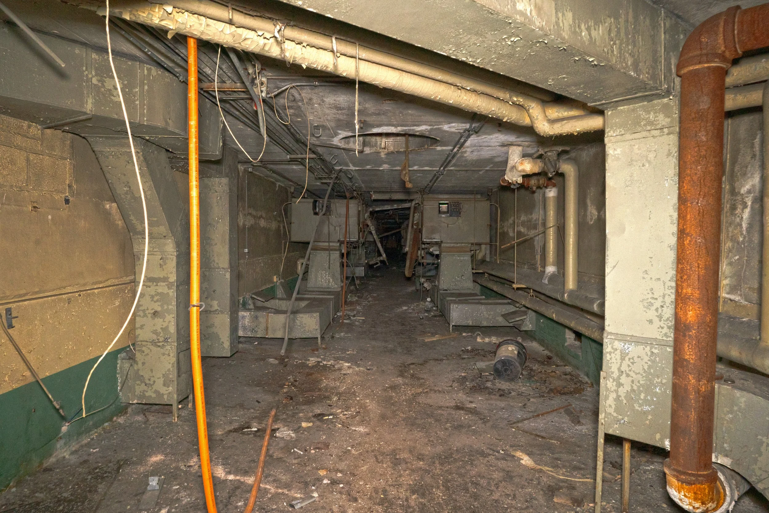 Utility room above 2nd floor