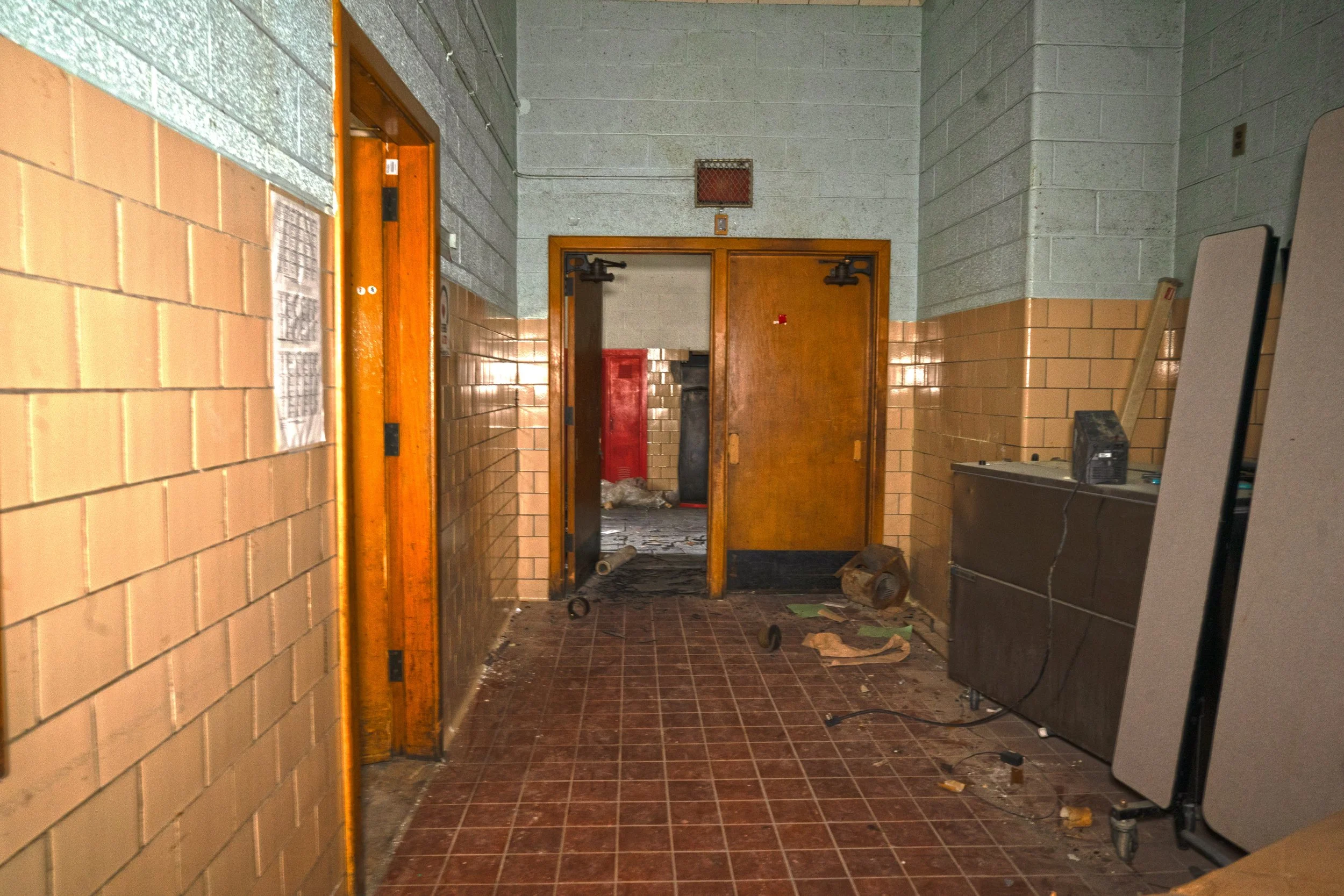 Entrance to Gymnasium 