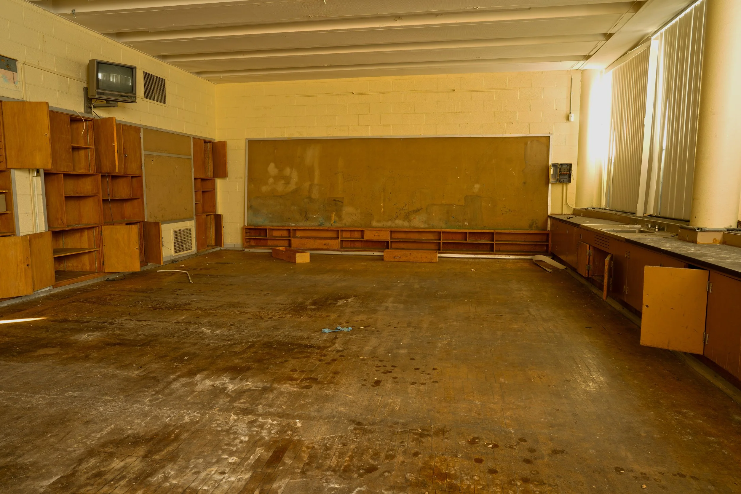 2nd floor classroom in 1955 wing