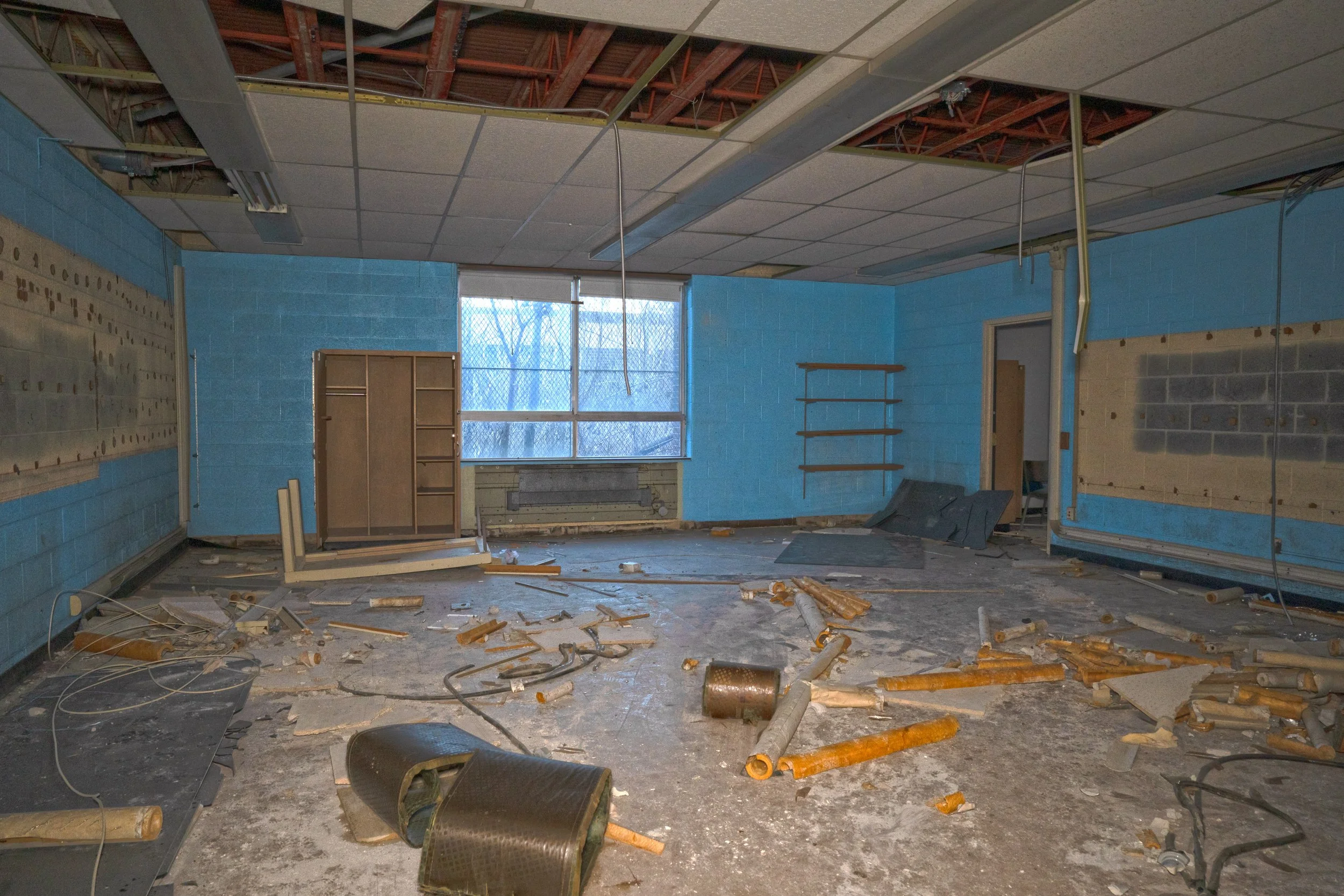 A 1st floor classroom