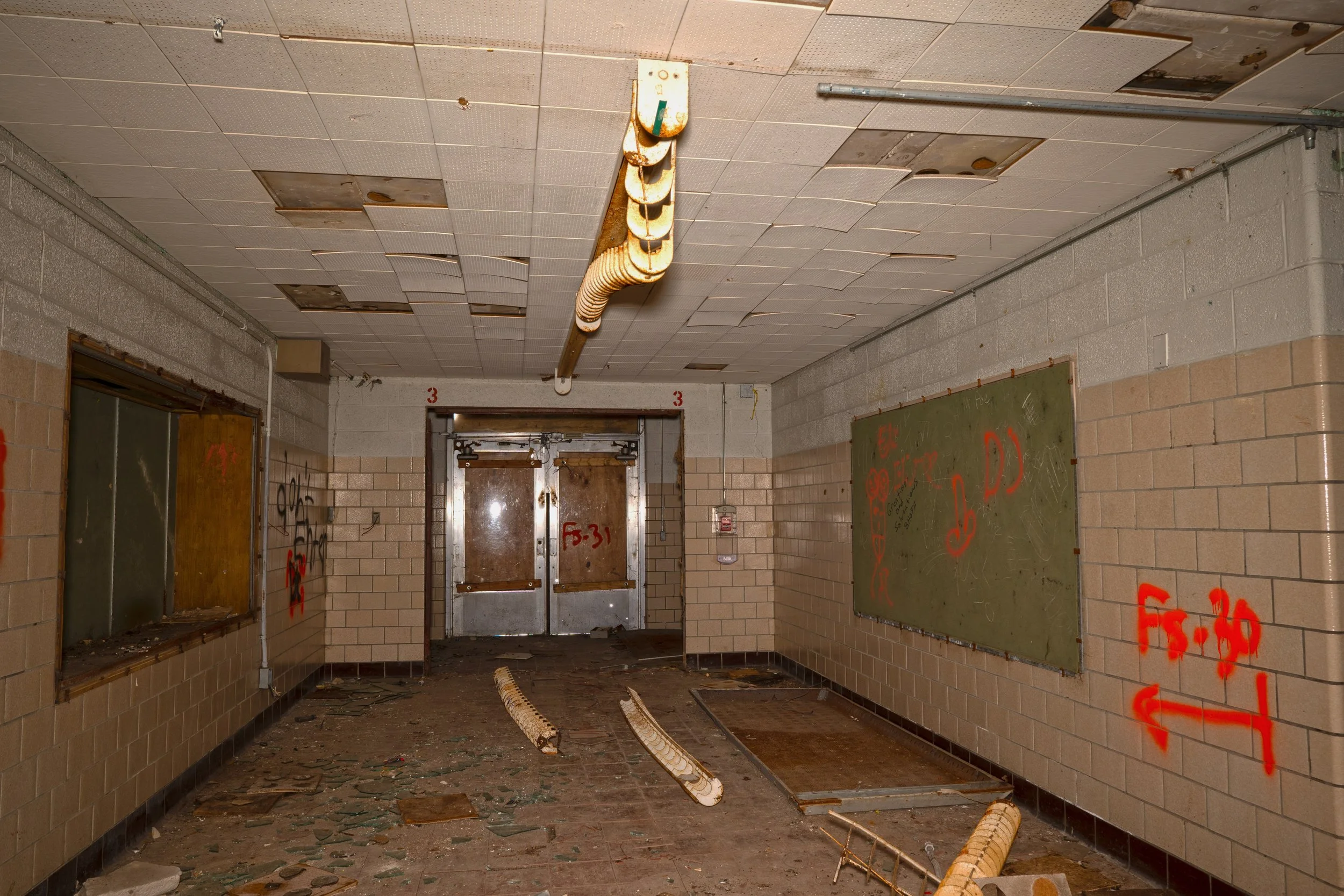 Entrance #3 to Detroit Open