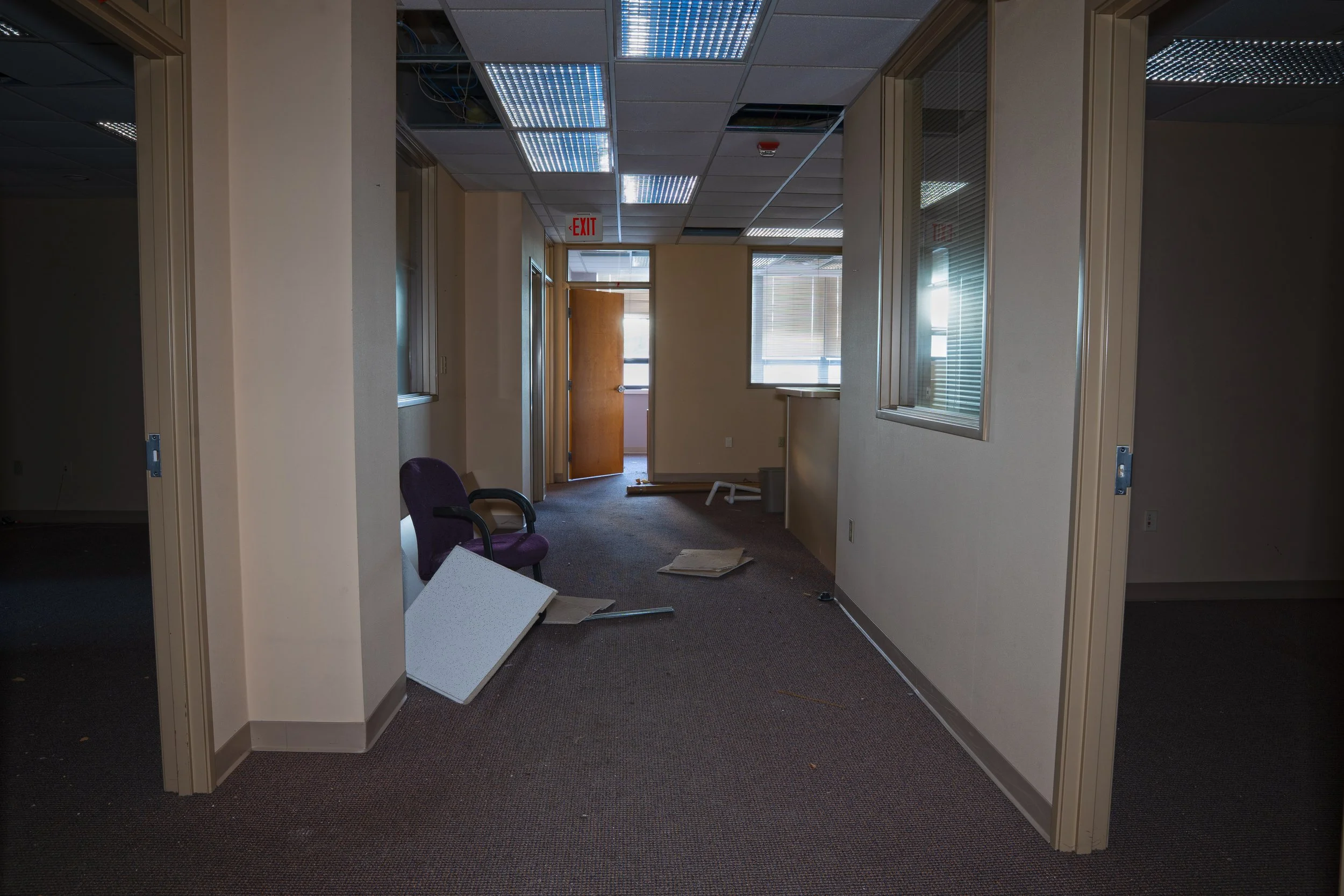 2nd floor office corridor 