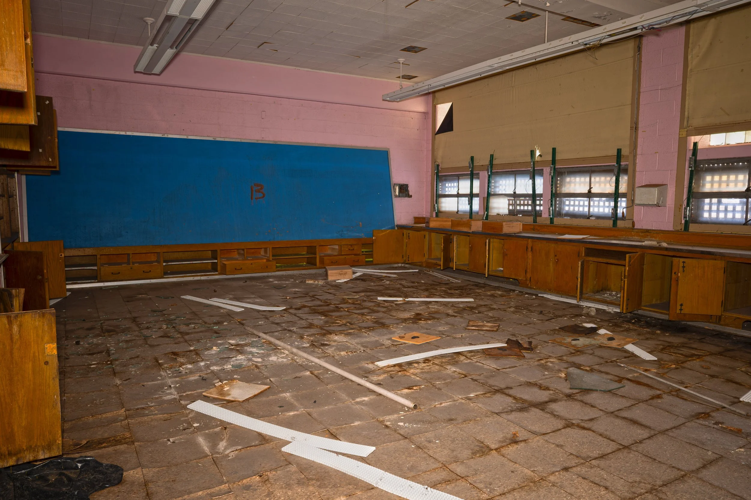 1st floor classroom located across the hall from the Kindergarten room 