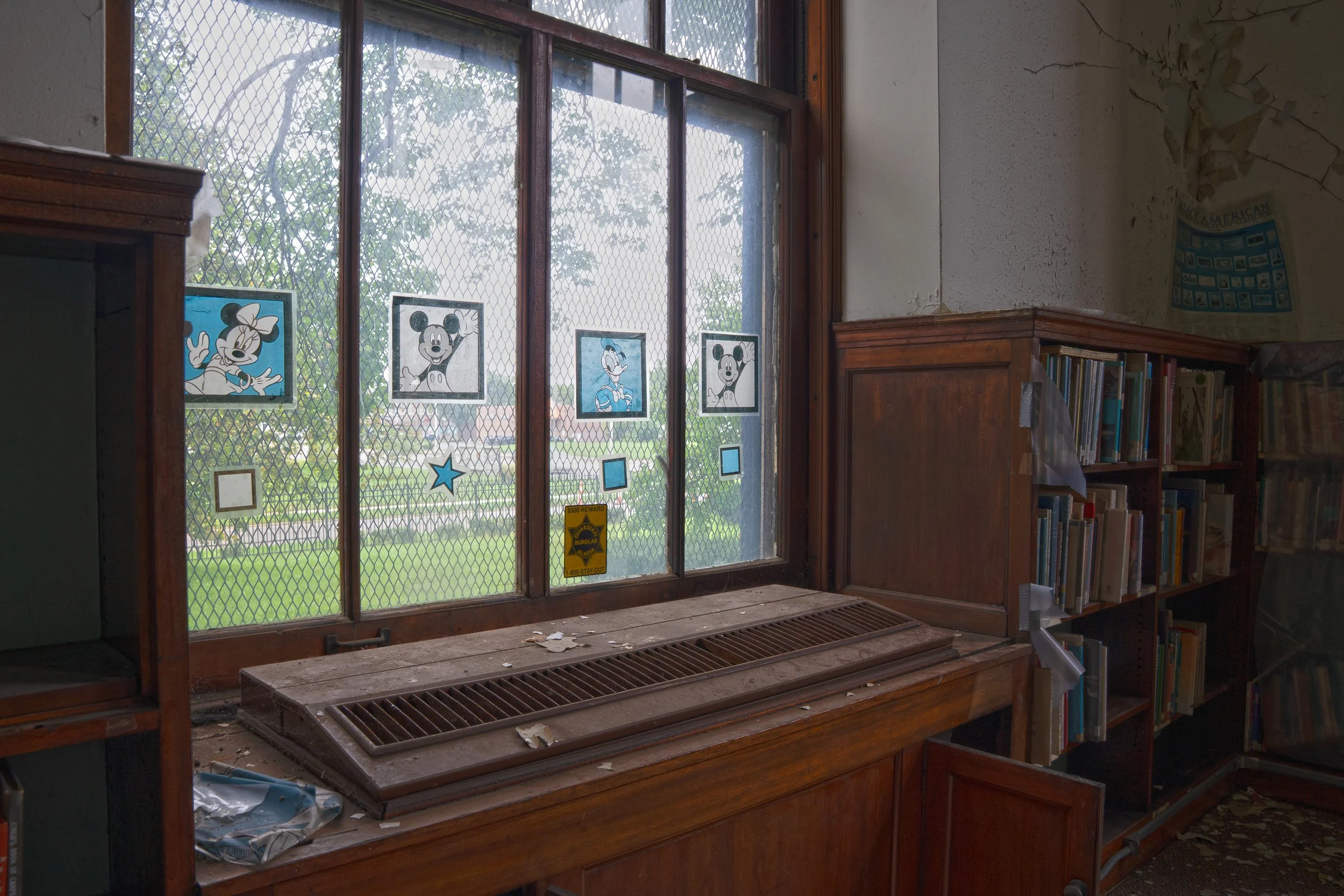 Window in children's section