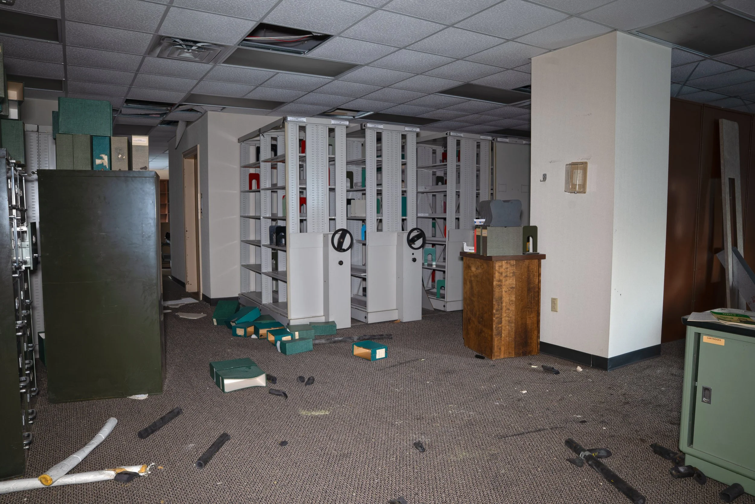 Storage room nearby to the gymnasium and library on 2nd floor 