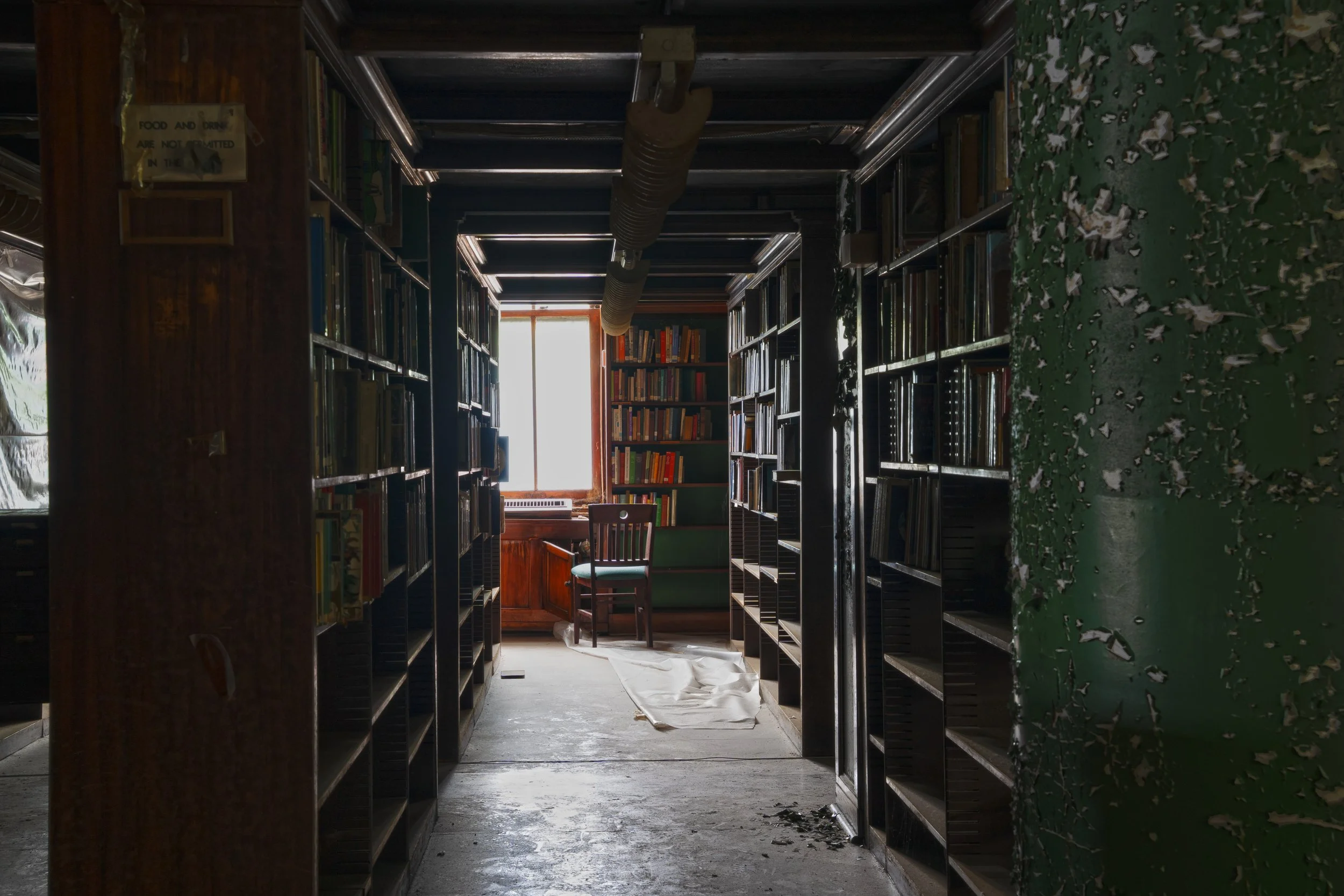 1st floor book storage section