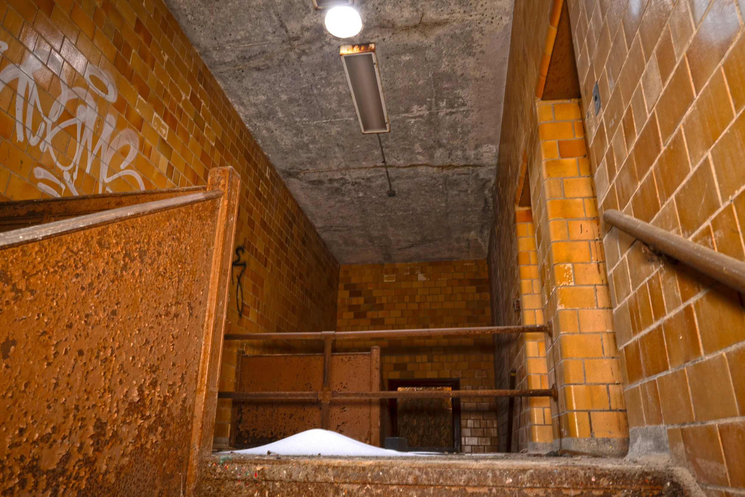 Gymnasium shot 5 (Staircase leading from pool area to gymnasium 