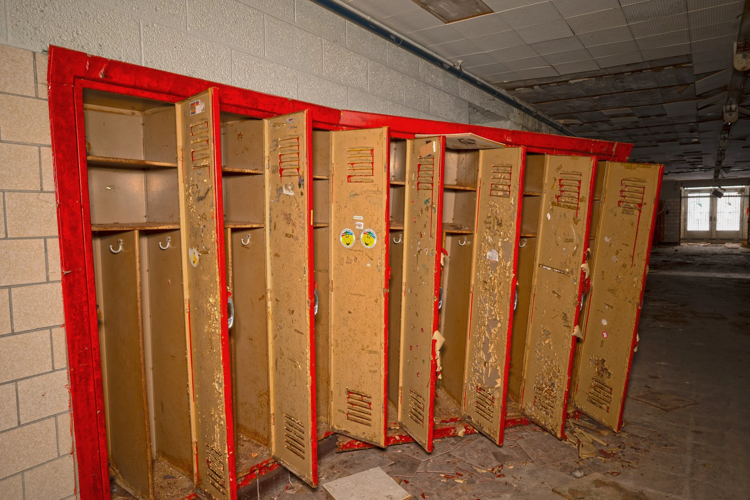 Hallway in Detroit Open shot 11