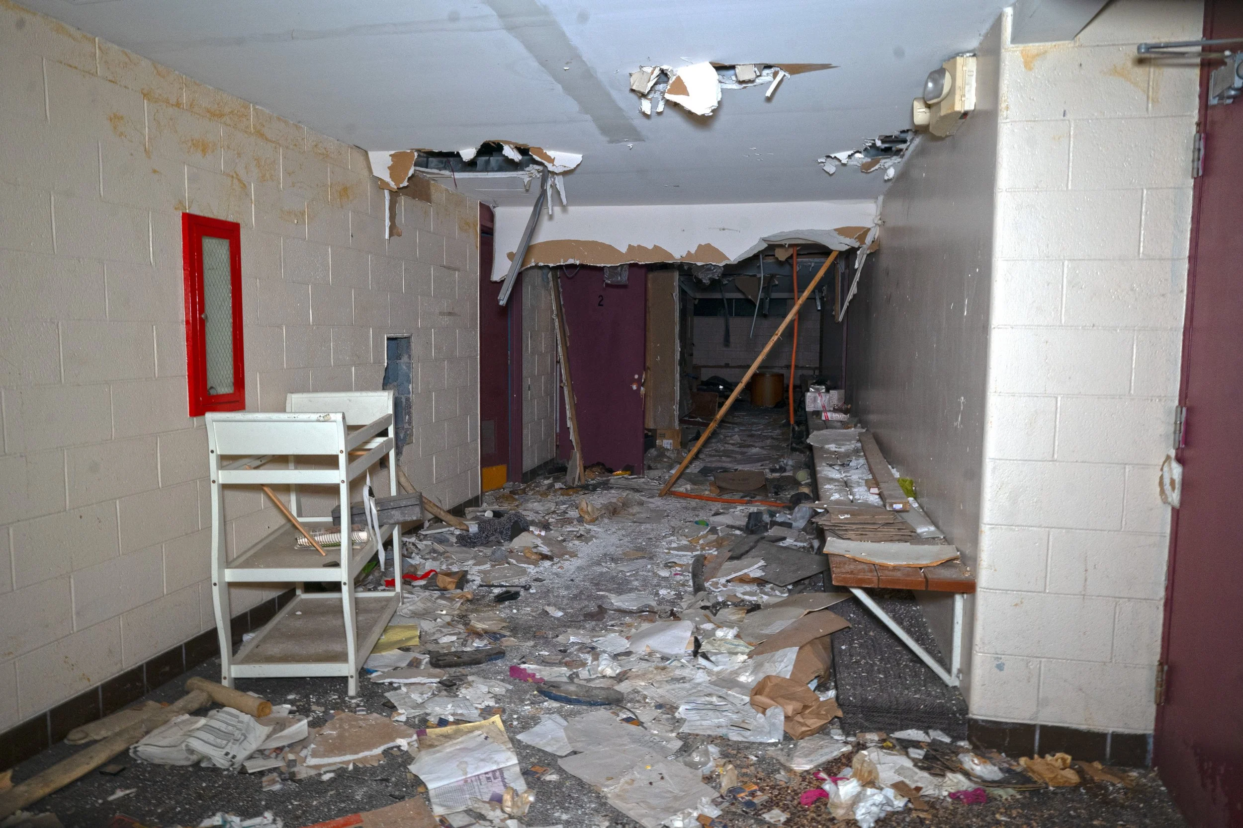 hallway in harris shot 2