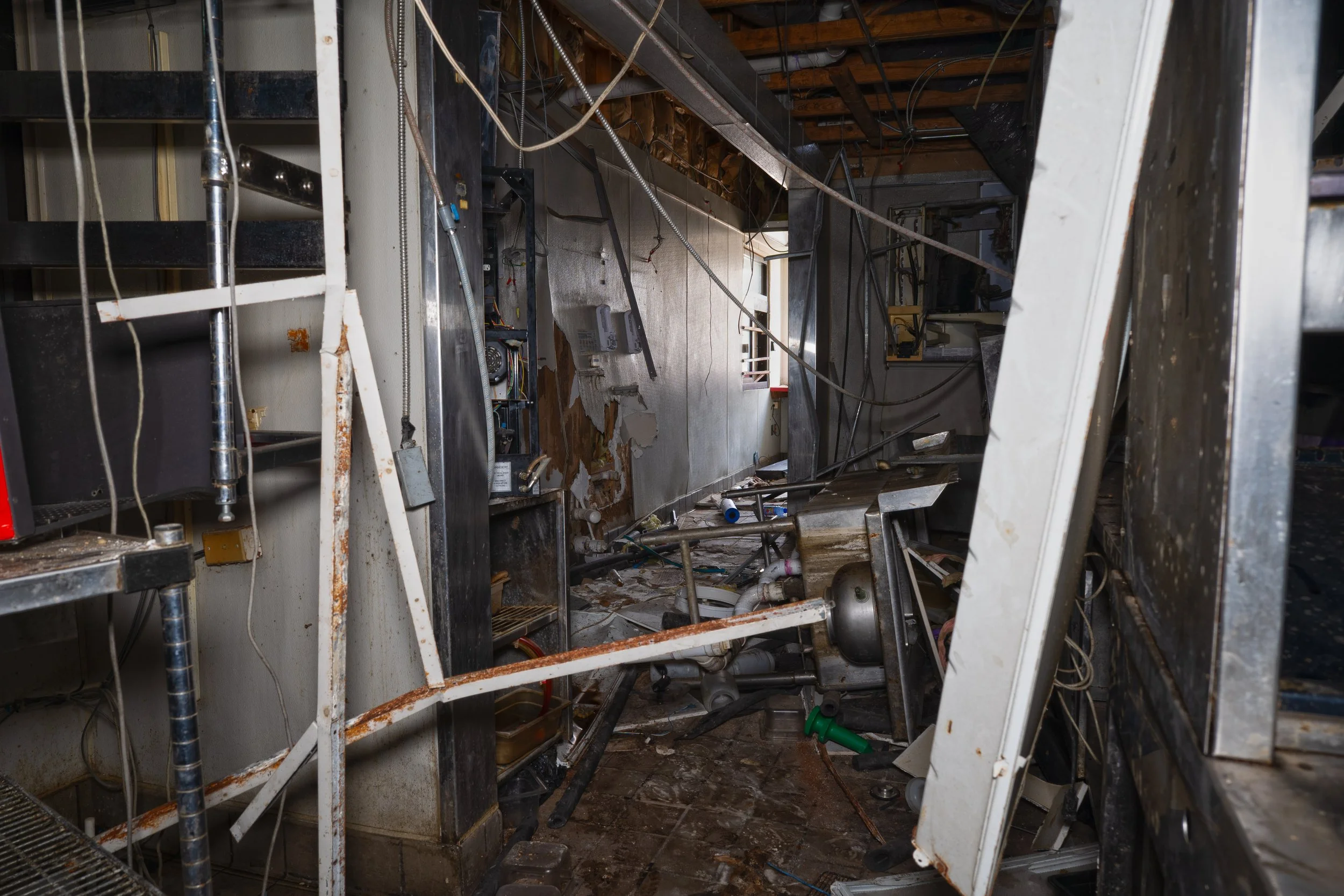 The payment window can be seen in the far back of the shot 