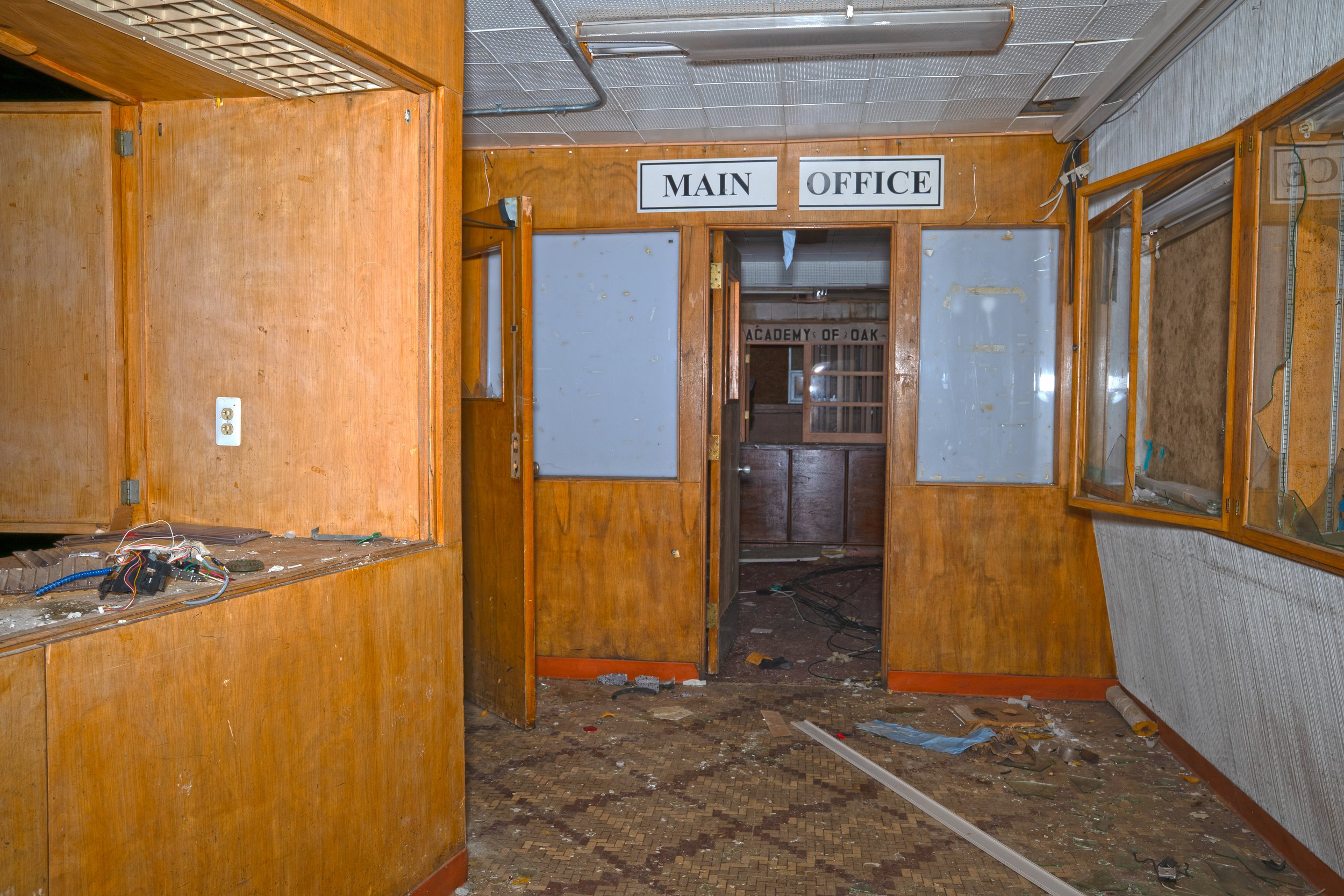 Door leading to main office