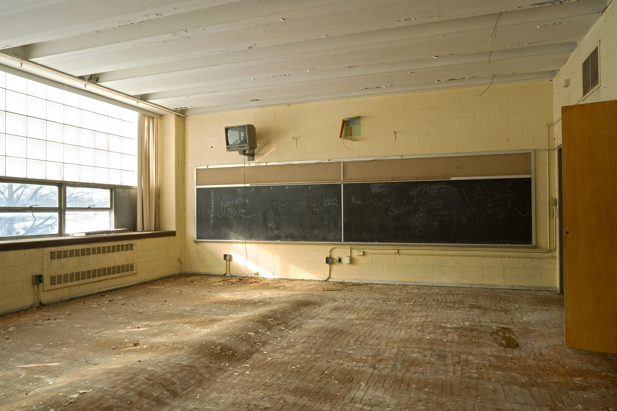 2nd floor classroom in 1955 wing