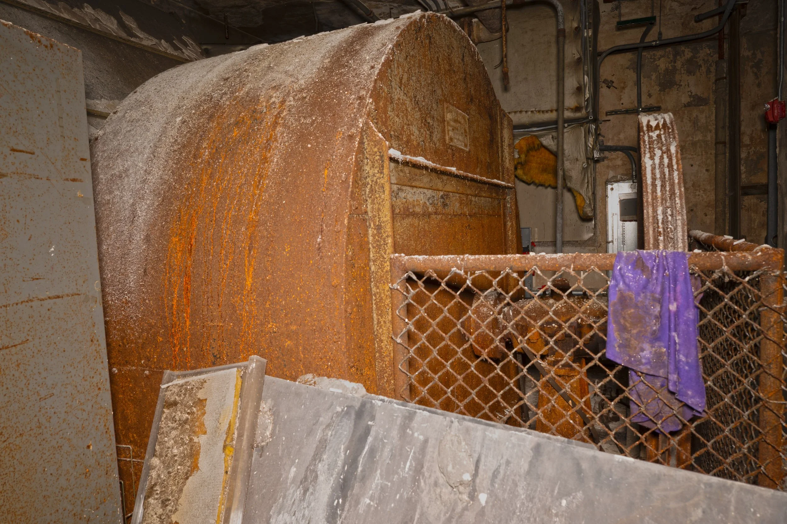 Ventilation room on 1st floor 