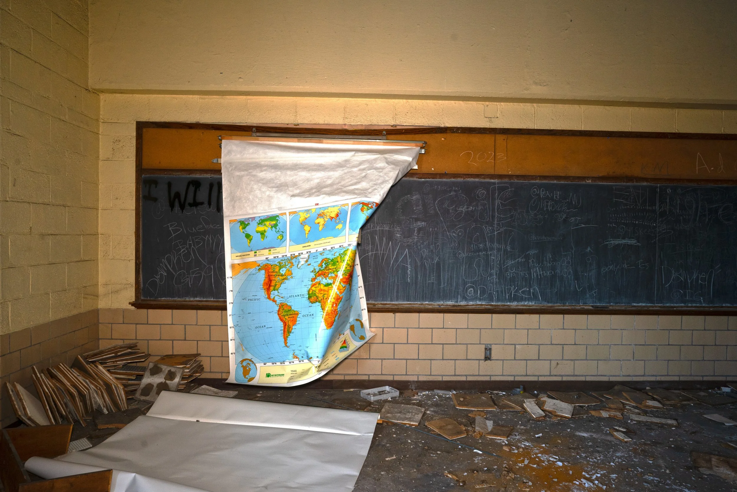 A 2nd floor classroom