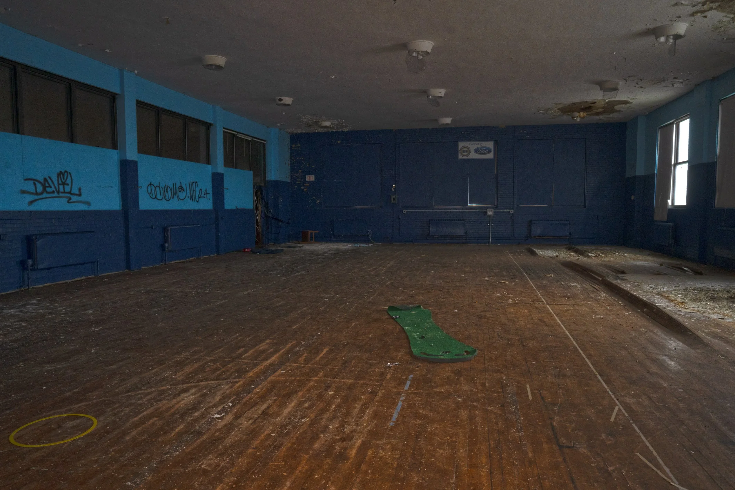 A room donated by Ford in some of its final years of operation