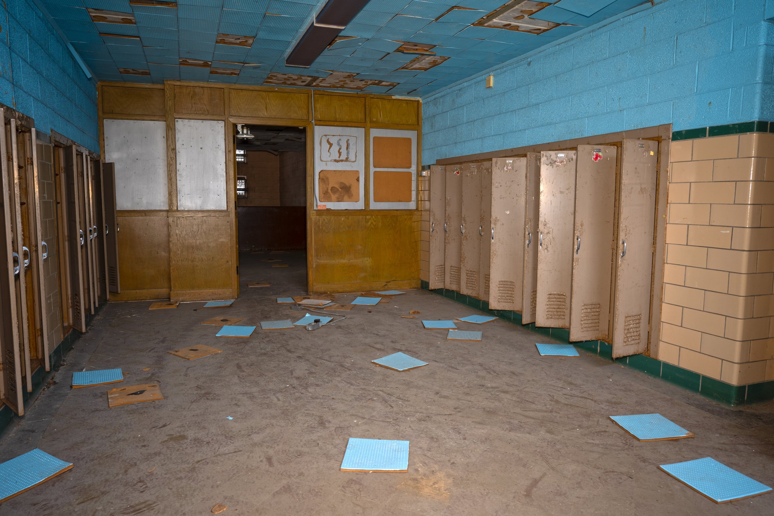 This space is strange and may have been used to relieve overcrowding in Healy's early years