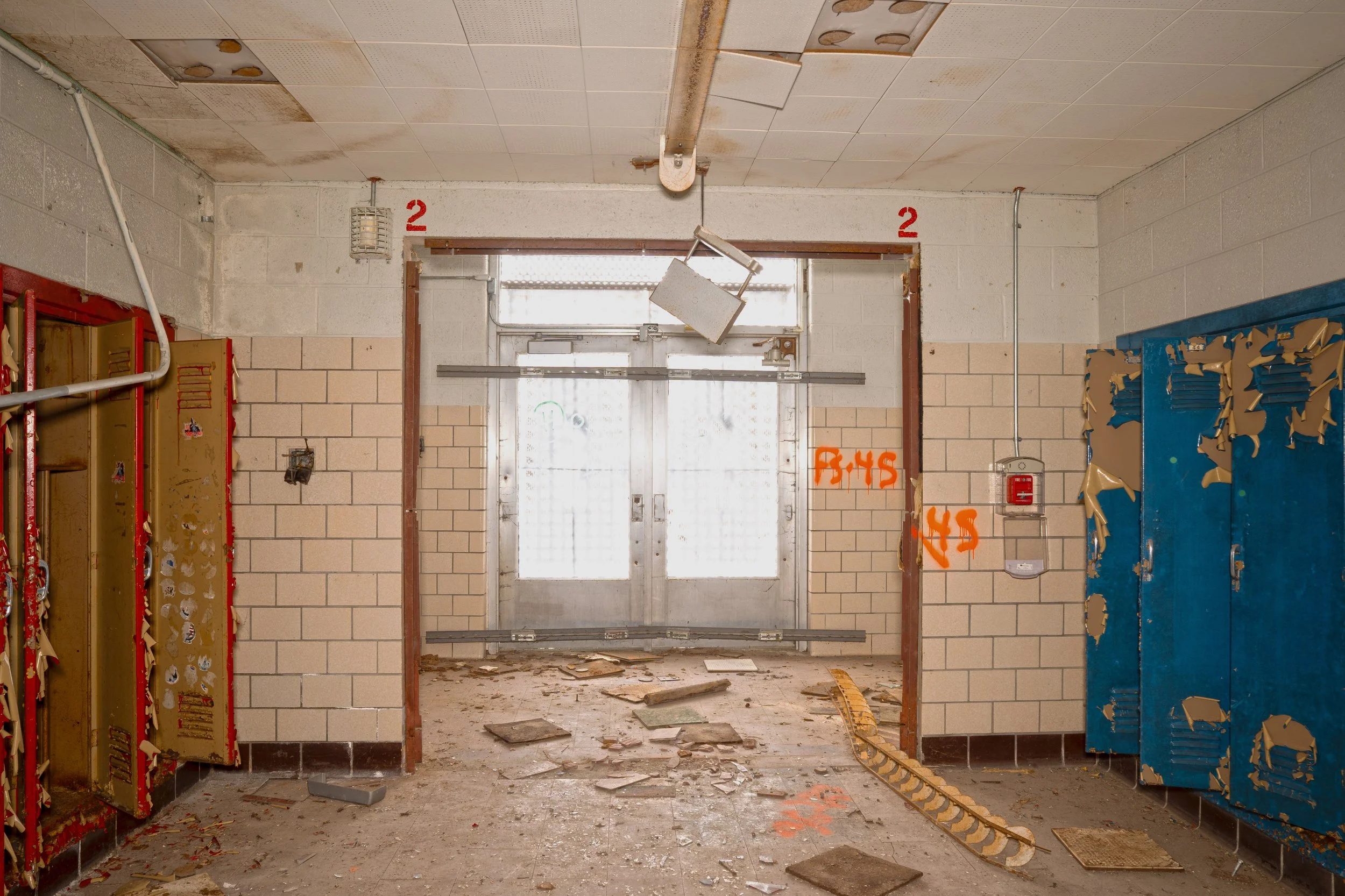 Hallway in Detroit Open shot 2