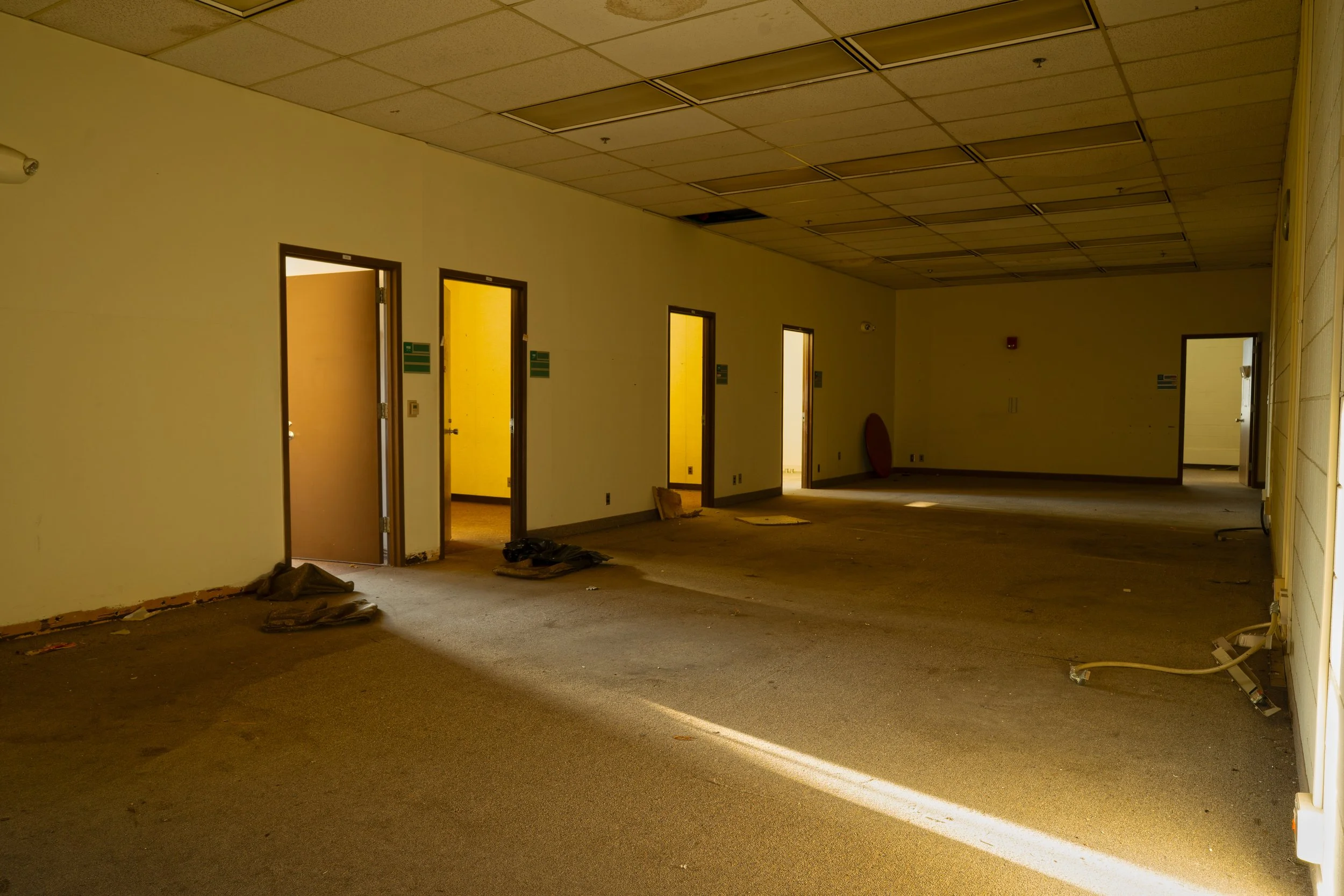 Office areas on the 1st floor facing John R