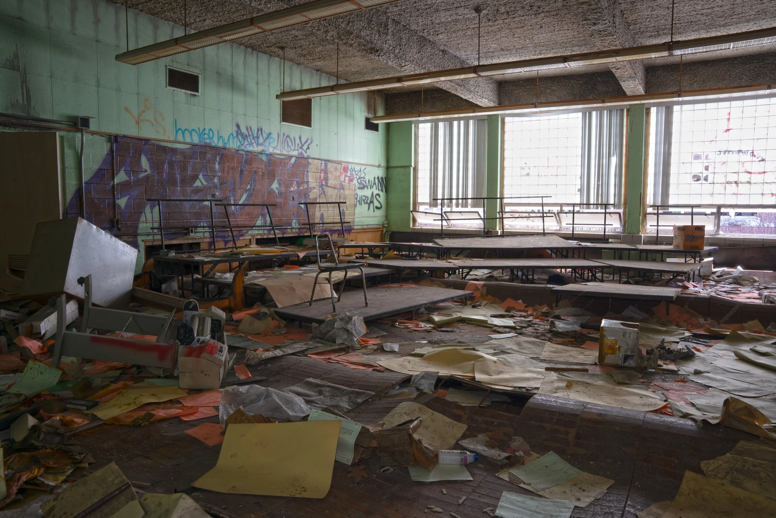 Likely a trade classroom on the 1st floor