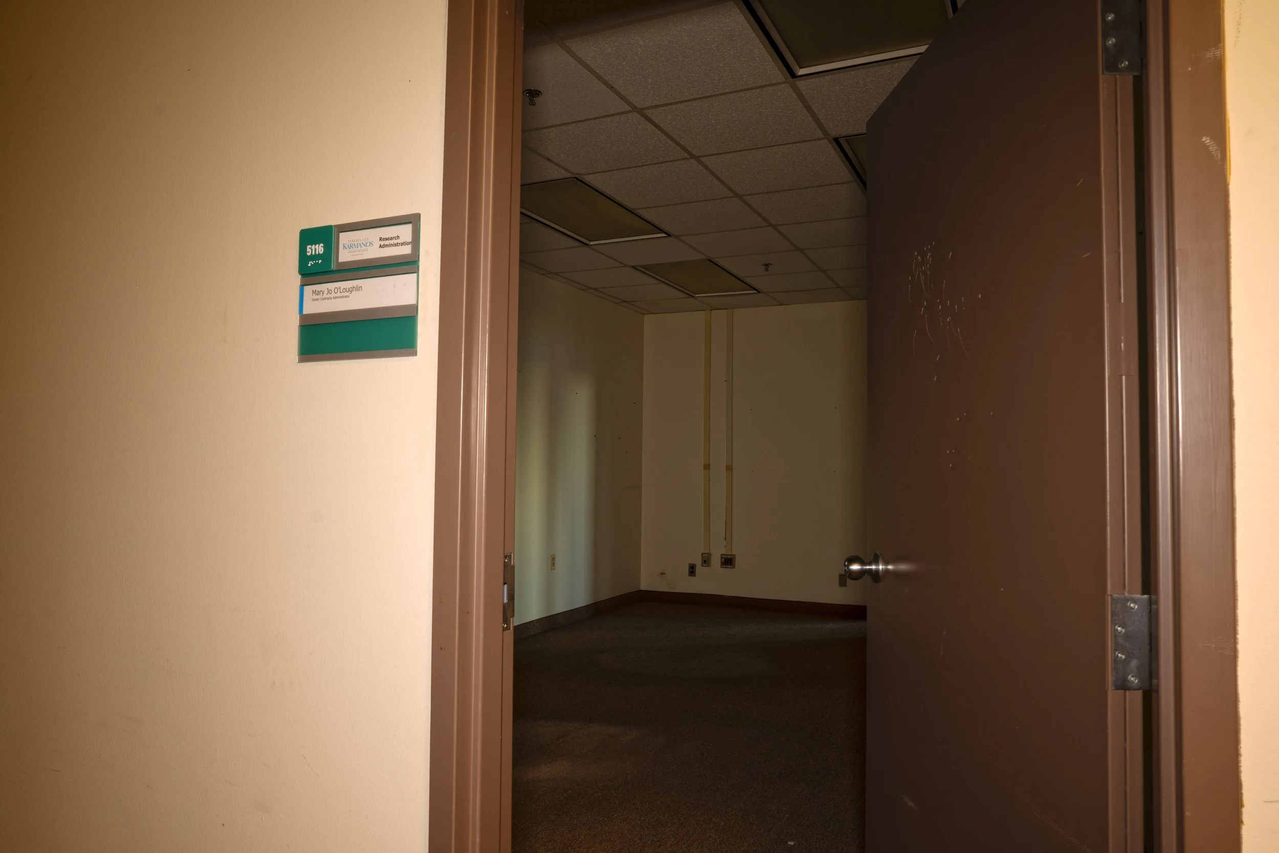 A typical office as shown on the 5th floor